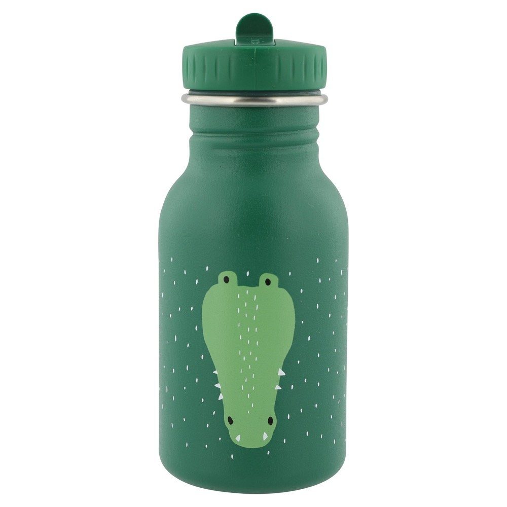 Trixie Baby Trinkflasche Trixie Trinkflasche aus Edelstahl Mr. Krokodil grün 350ml