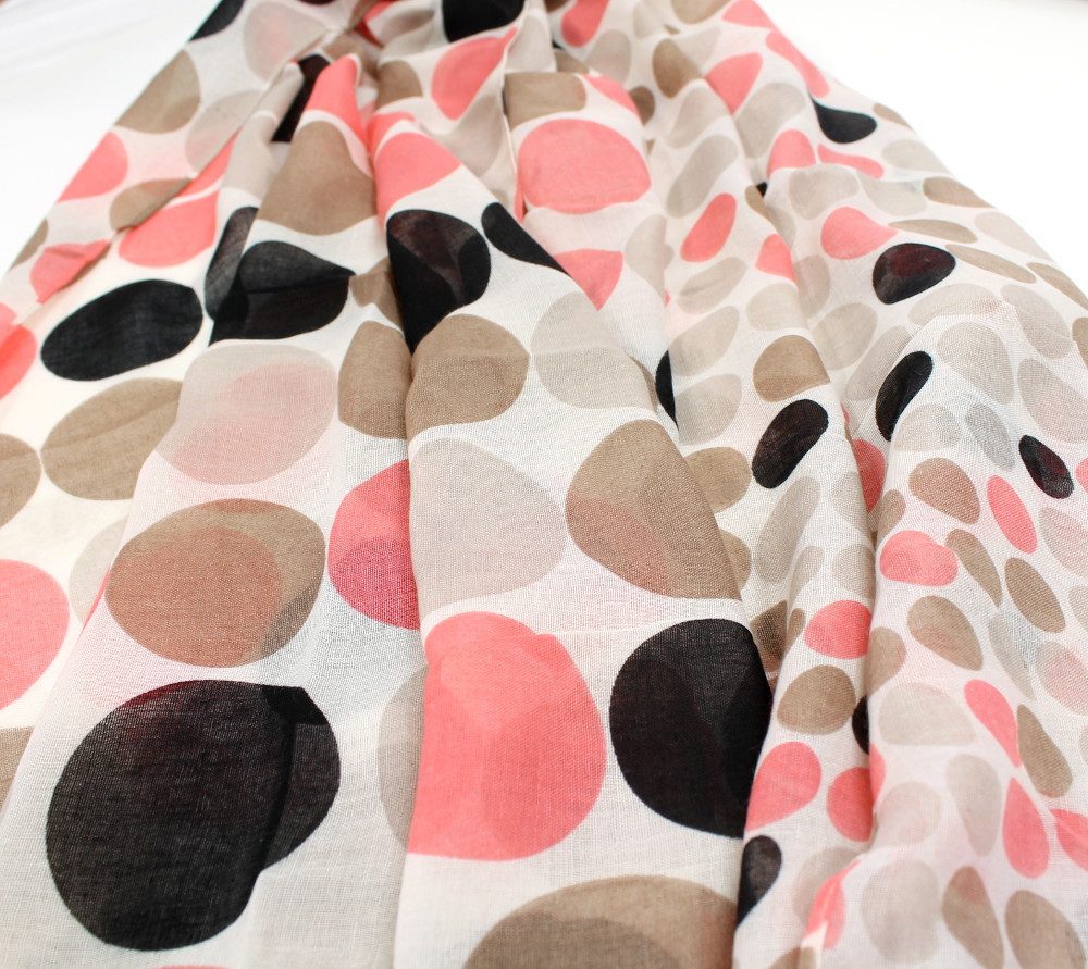 dy_mode Loop Bunter Loopschal Gepunktet für Damen Schlauchschal in Polka Do günstig online kaufen