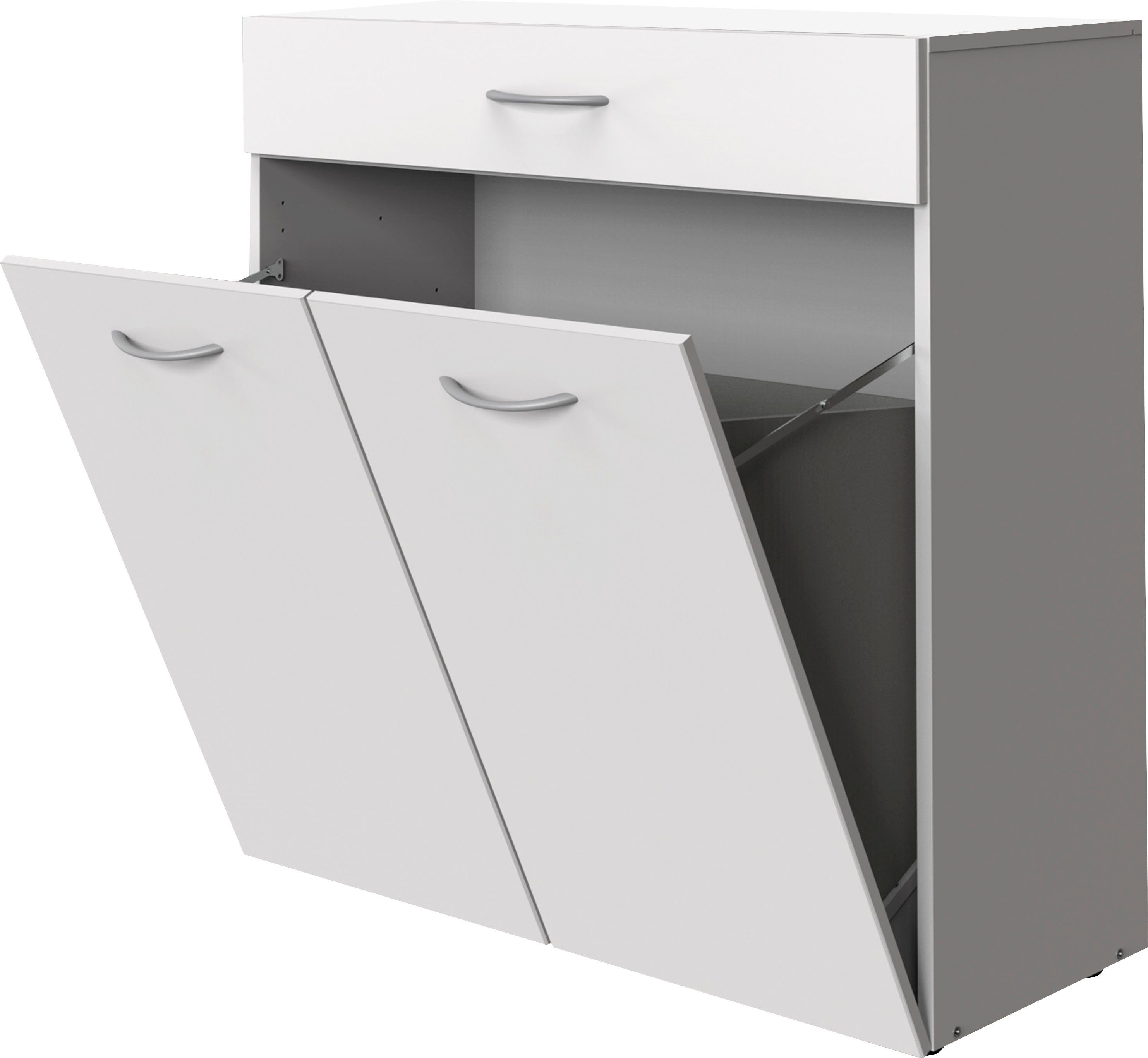 Wimex Kombikommode Multiraumkonzept, Schubkästen auf Metallschienen