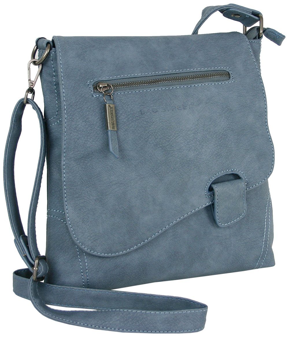 J JONES JENNIFER JONES Schultertasche - Damen Umhängetasche mit Überschlag und Riegel-Magnetverschluss
