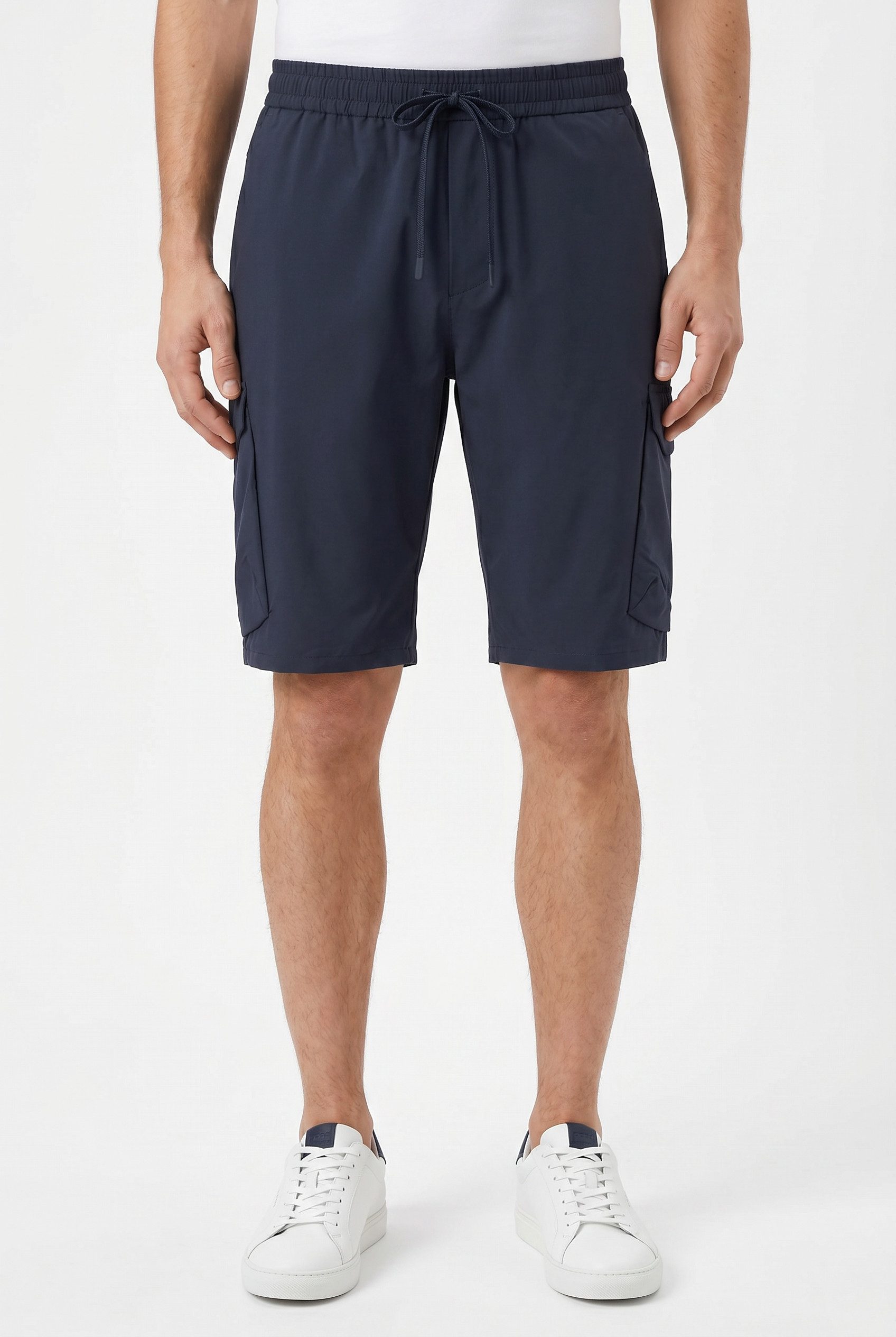 BOSS GREEN Shorts S Urbanex-Cargo mit Cargotaschen Cargohose Stretchhose Businesshose Anzughose