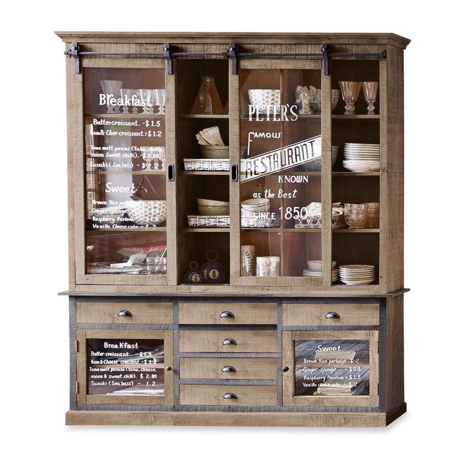 Kommode Schrank Peter´s antikbraun