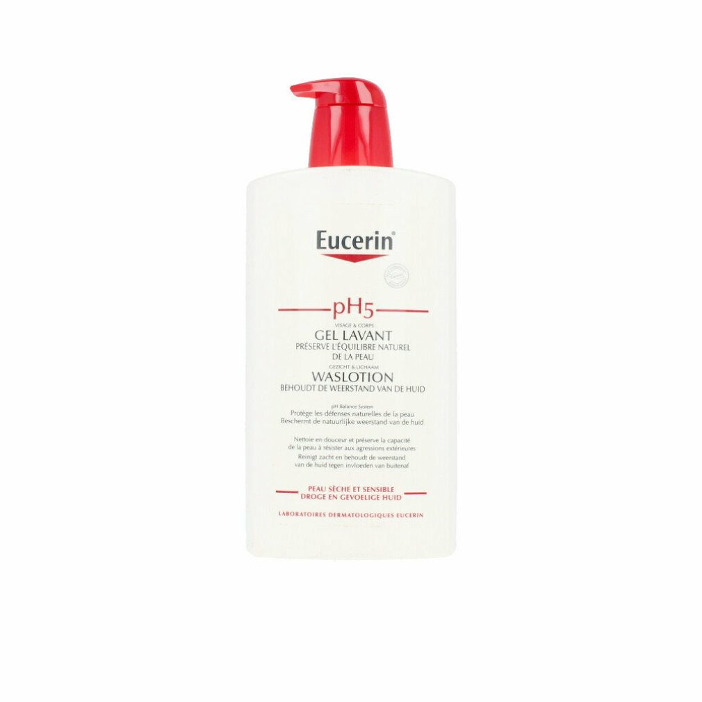 EUCERIN Gesichts-Reinigungsmilch PH5 gel de baño dosificador 1000ml mehr