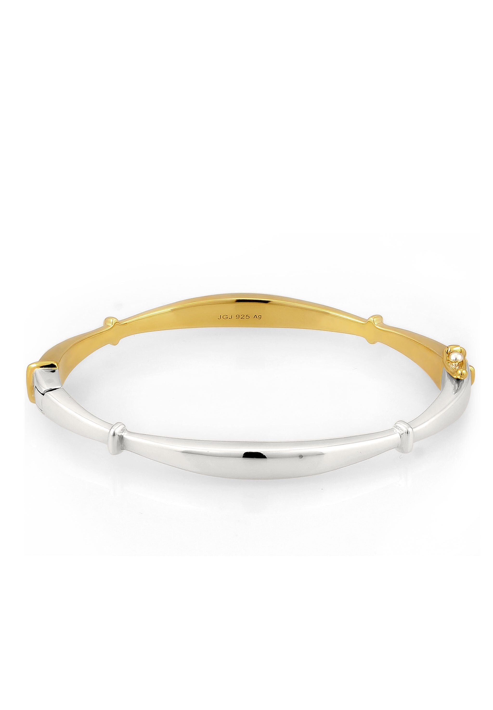 Armreif Armreif Bicolor 925 Sterling Silber