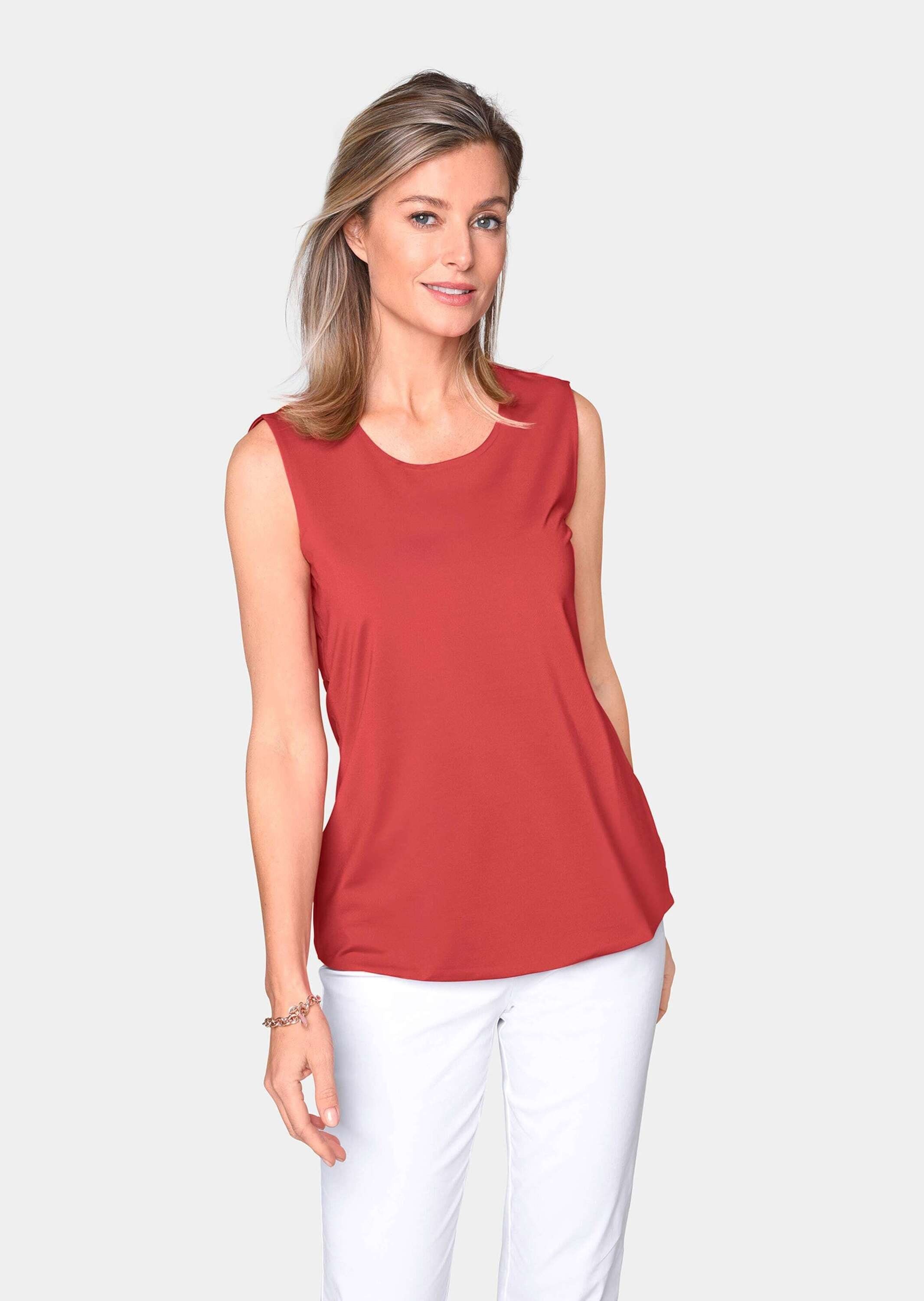 GOLDNER Shirttop Gepflegtes Top in formstabiler günstig online kaufen