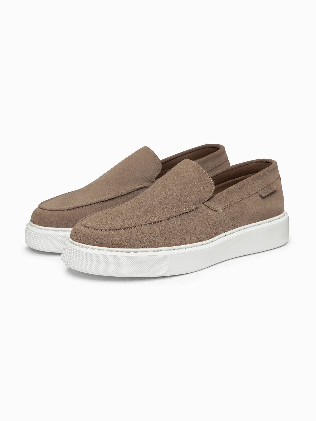 Herren Slip-On Schuhe aus Wildleder mit Gummisohle Ash 40 Sneaker