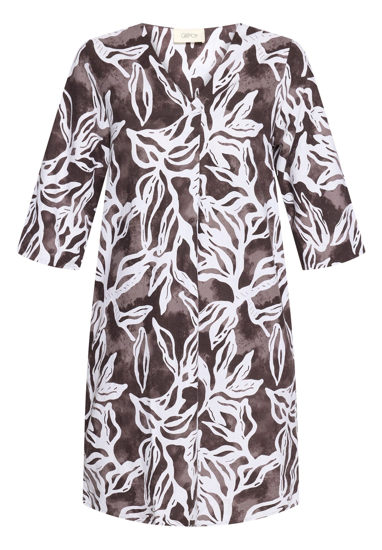 Cartoon Sommerkleid Damen mit Muster