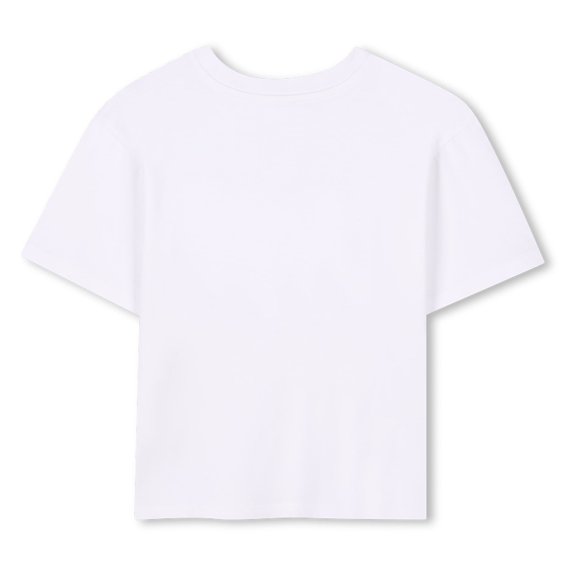 MARC JACOBS T-Shirt MARC JACOBS Kids T-Shirt mit Herzballon-Print – Weiß, kurzarm