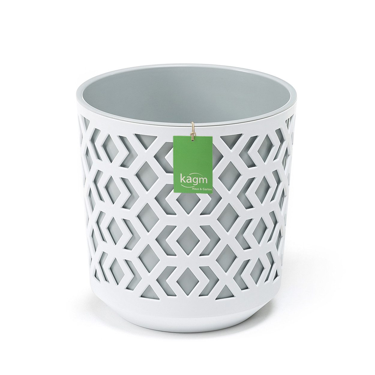 KAGM Übertopf Blumentopf Übertopf Pflanztopf aus Kunststoff 5 Farben (2in1 günstig online kaufen