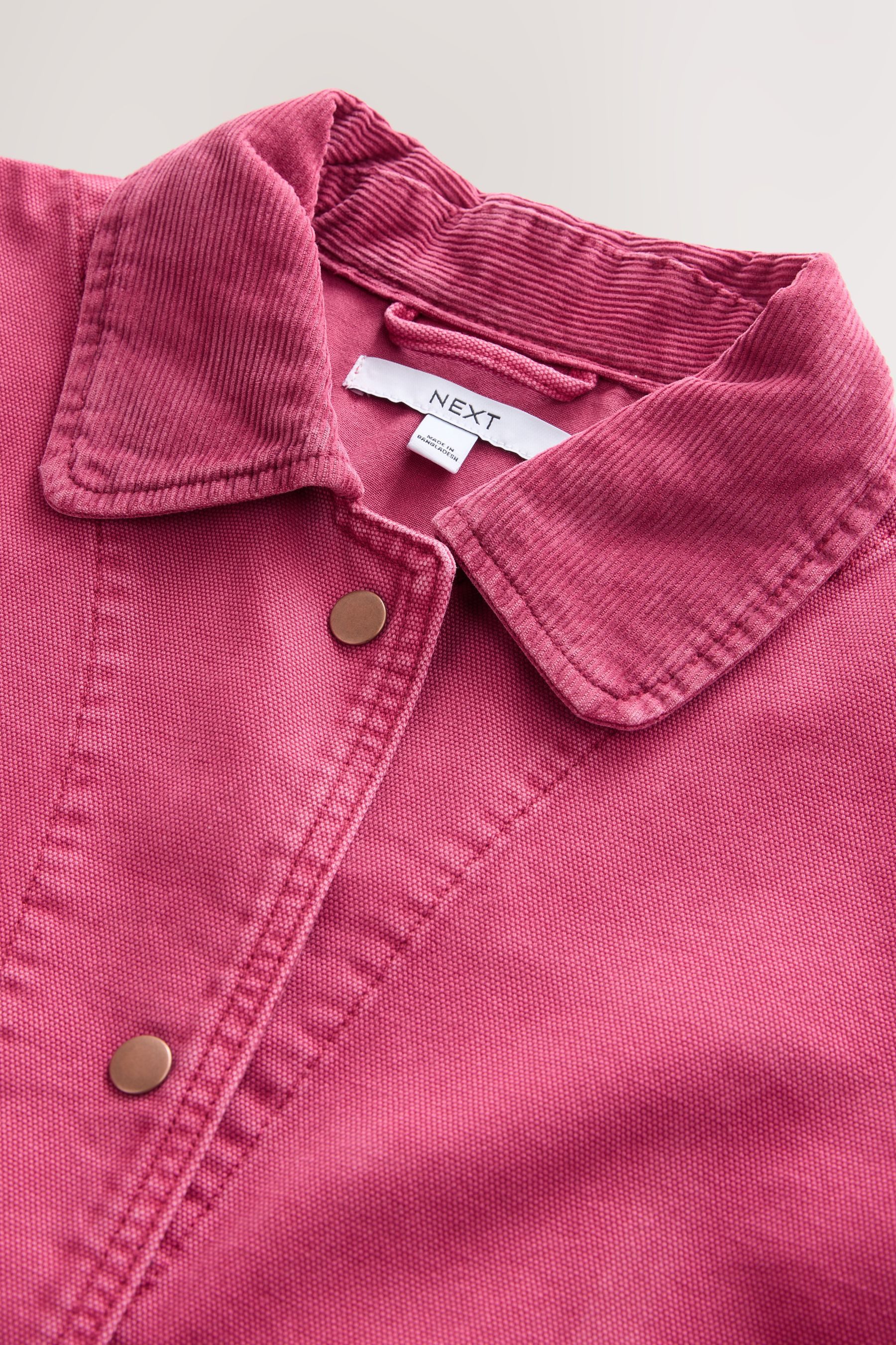 Next Hemdjacke Baumwolljacke (1-St)
