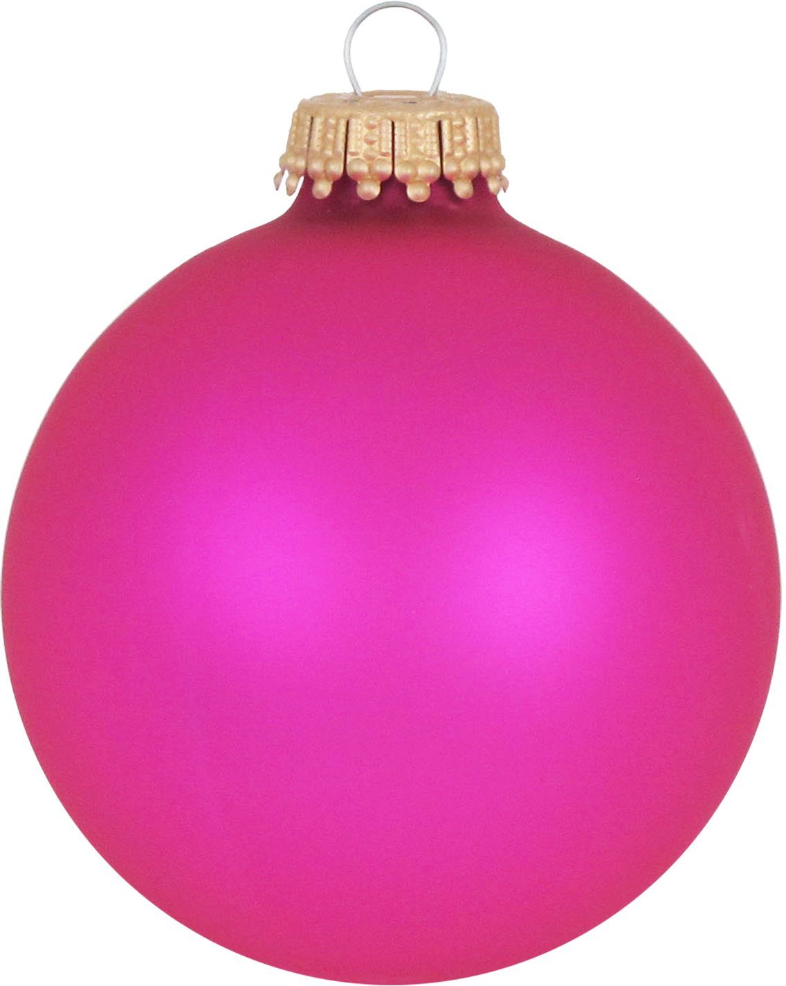 Krebs Glas Lauscha Weihnachtsbaumkugel CBK70279 (8 St), aus Glas
