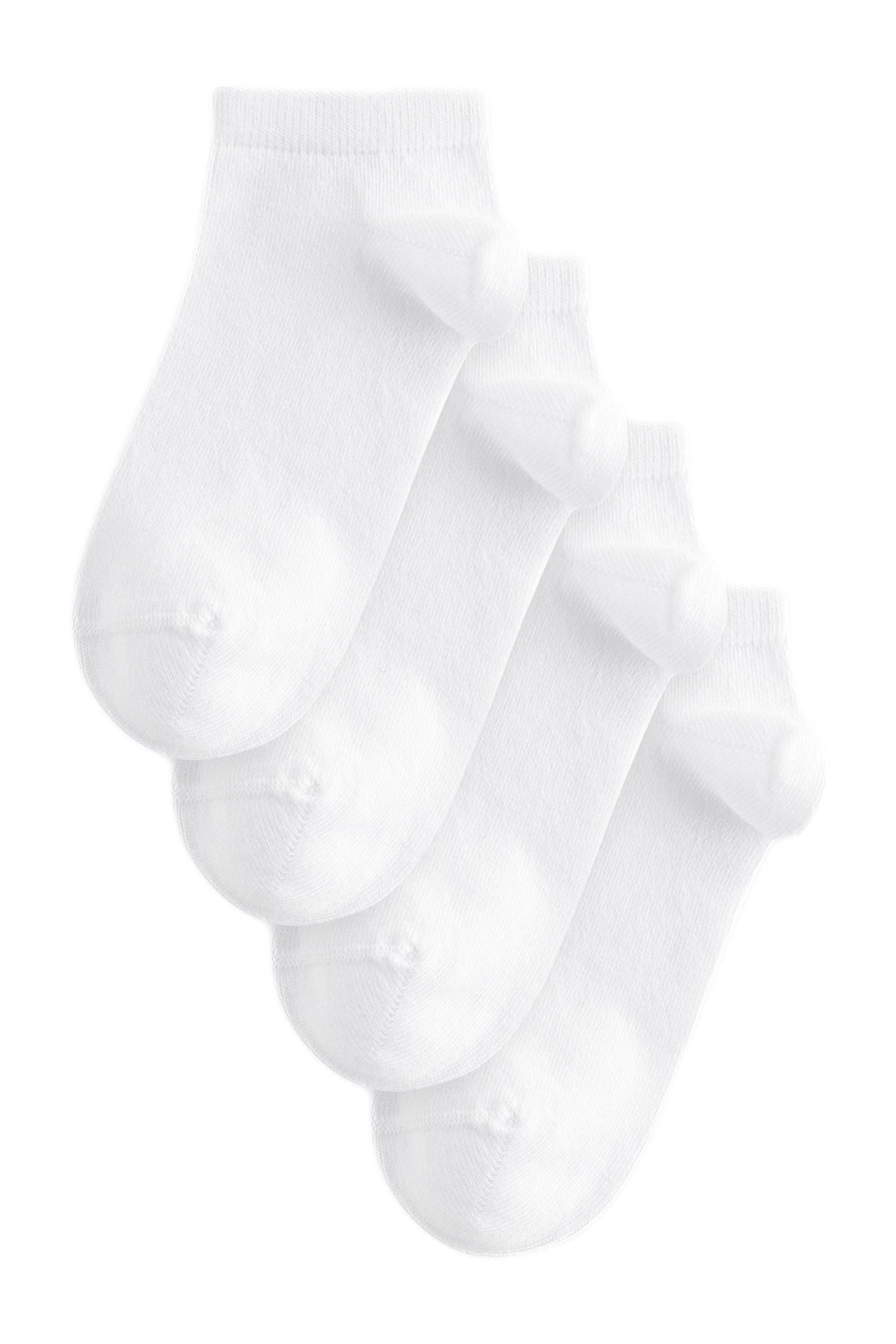 Sneakersocken Knöchelhohe Socken, 4er-Pack