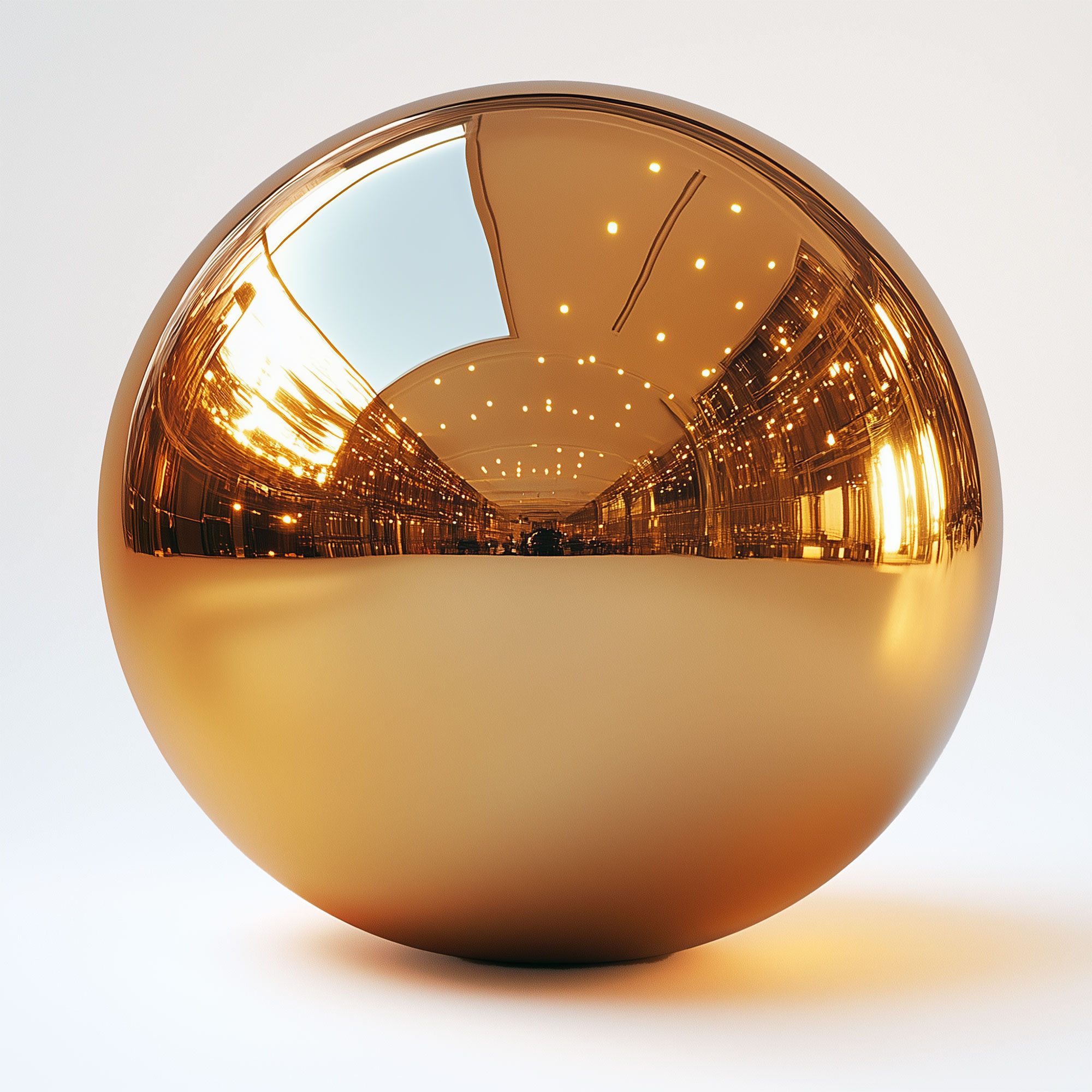 Köhko Dekokugel Köhko Dekokugel Gold polierte Gartenkugel Teichkugel Gr. 28 günstig online kaufen