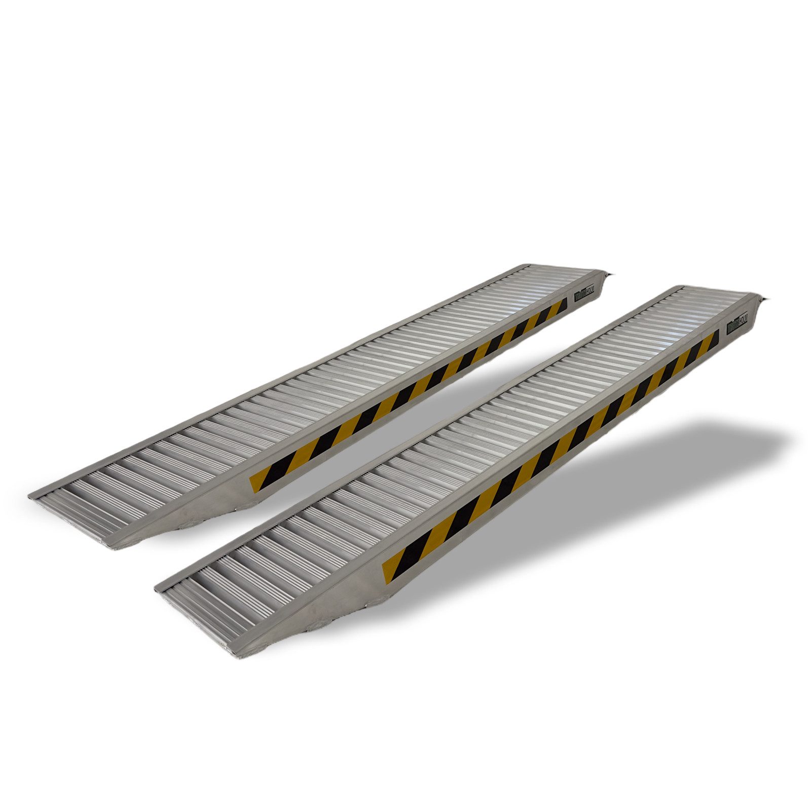 Auffahrrampe TRUTZHOLM 2 x Schwerlastrampen 212cm Traglast 3800kg/Paar Alu grau