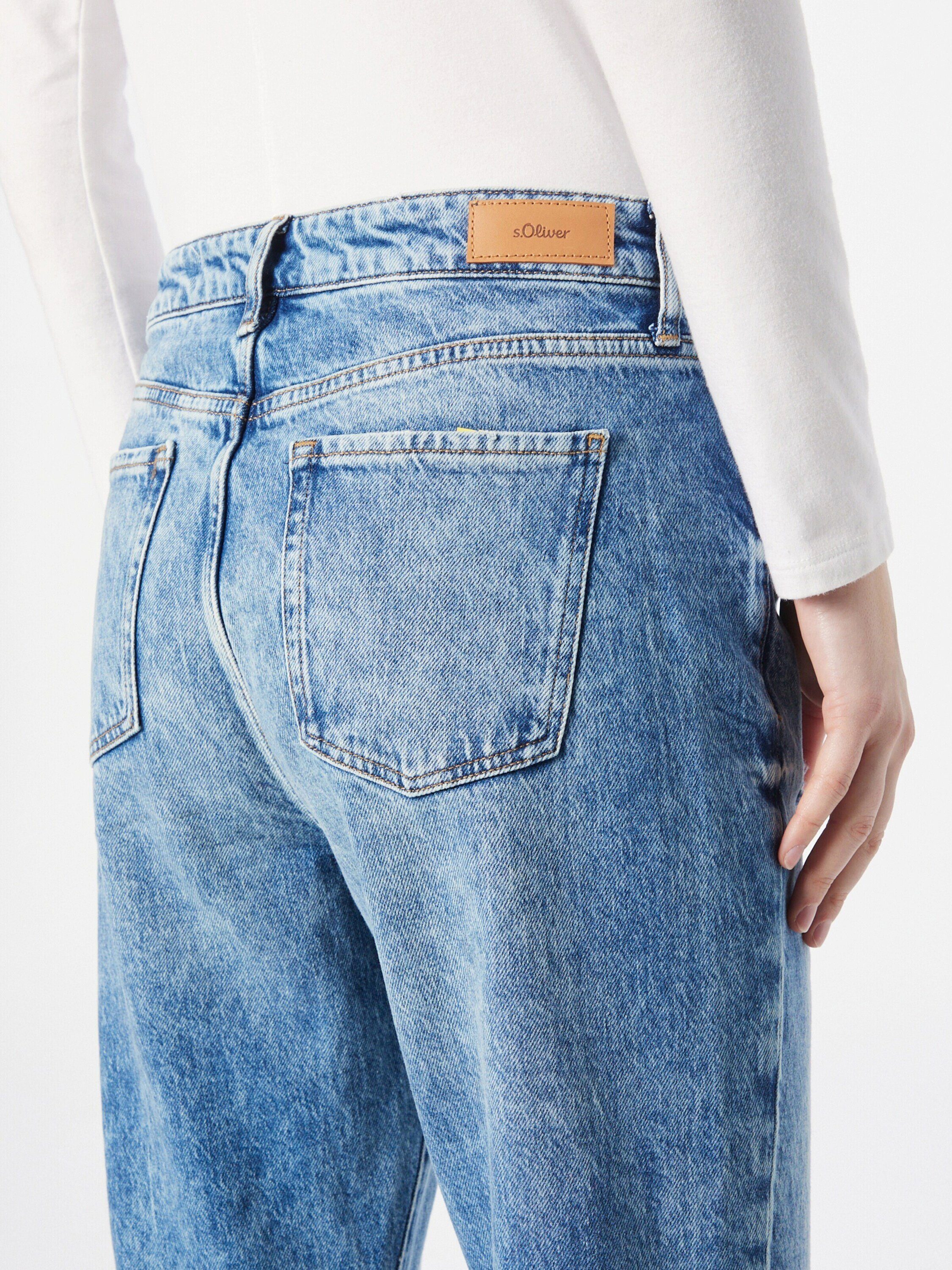 High-waist-Jeans Weiteres s.Oliver Detail (1-tlg)