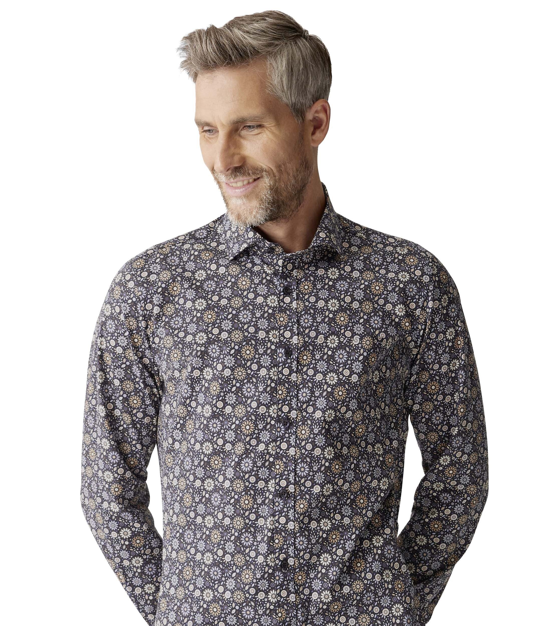 VENTI Businesshemd VENTI Businesshemd Print