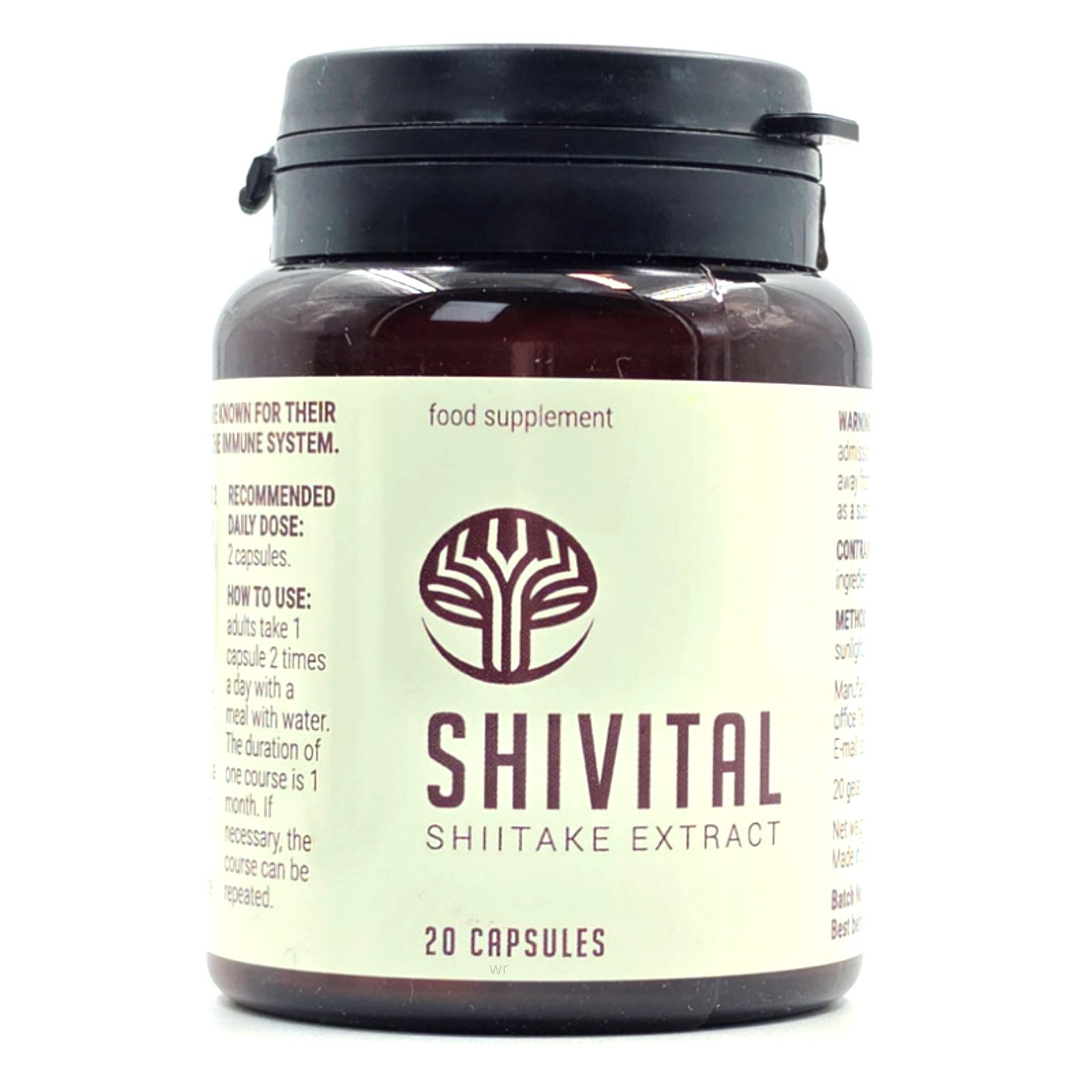 ShiVital ShiVital Kapseln, 6,52 g, Shiitake-Fruchtkörperextrakt