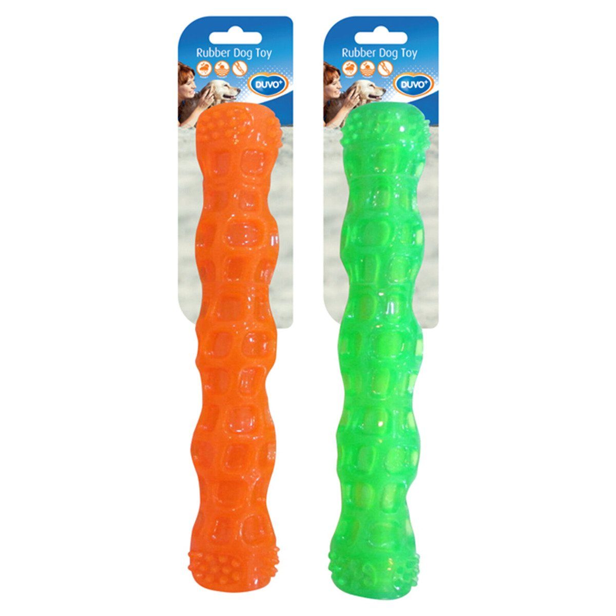 DUVO+ Spielknochen Hundespielzeug TPR Squeaky Stab günstig online kaufen