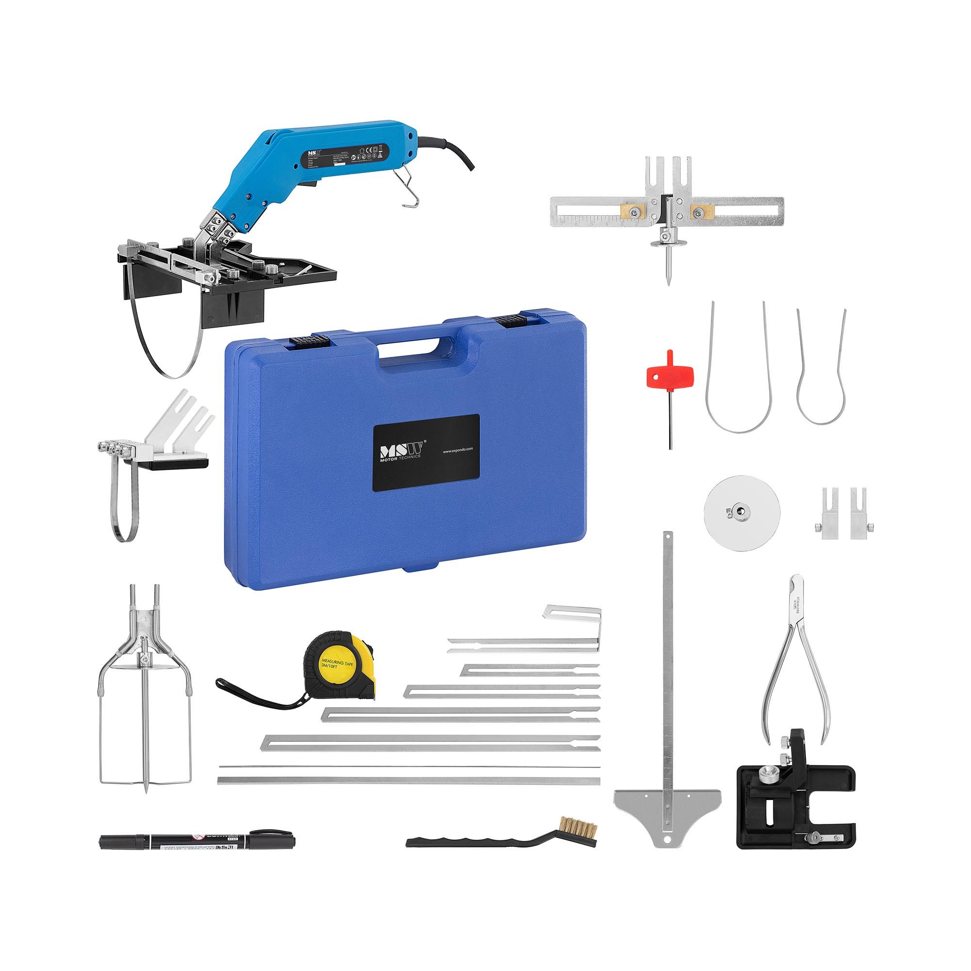 MSW Heißdrahtschneider Styroporschneider bis 250 mm Styrocutter 500 °C Розеткиausschneider, 230 in V, 250 in W