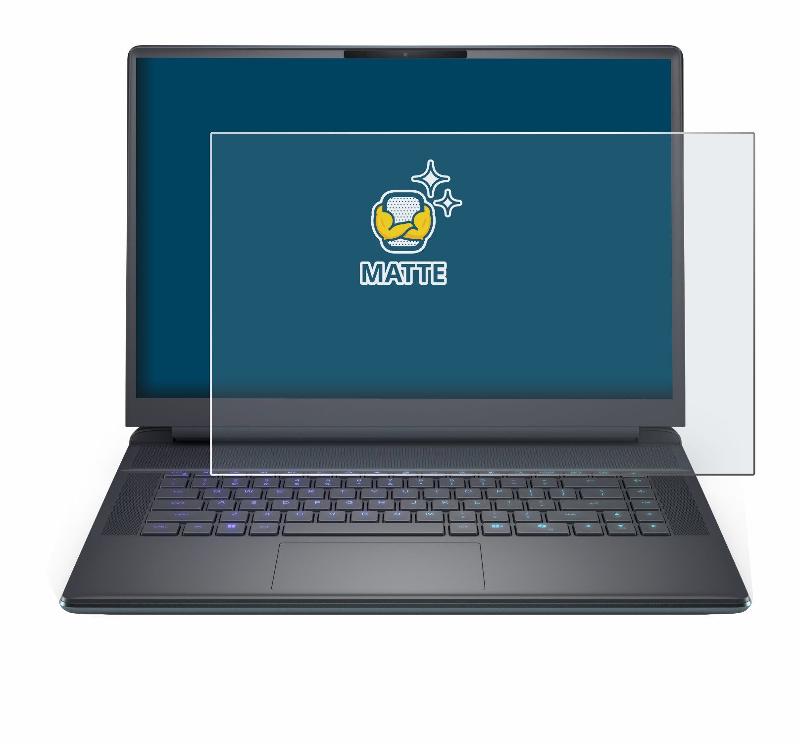 BROTECT Displayschutzfolie Schutzfolie für Dell Alienware 16 Area-51, Displayschutz Schutz Folie Matt Entspiegelungsfolie
