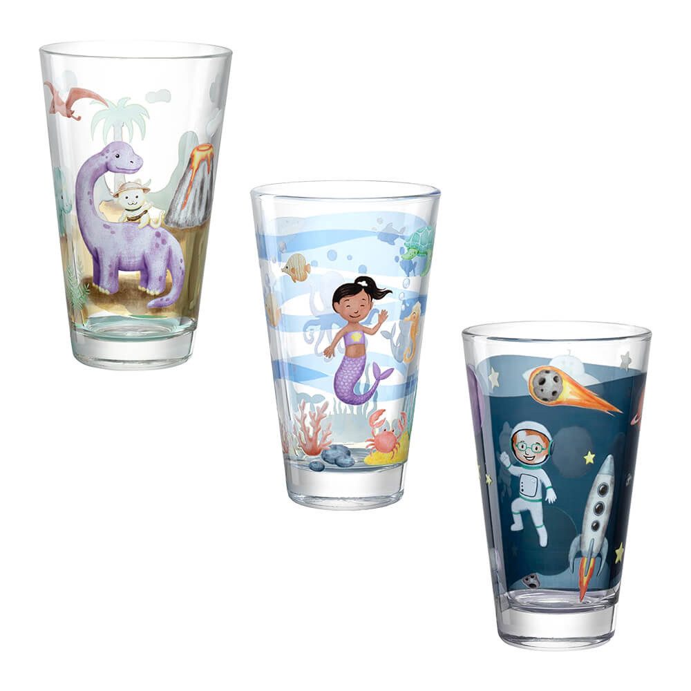 LEONARDO Glas Leonardo Trinkglas Avventura Bambini 300ml