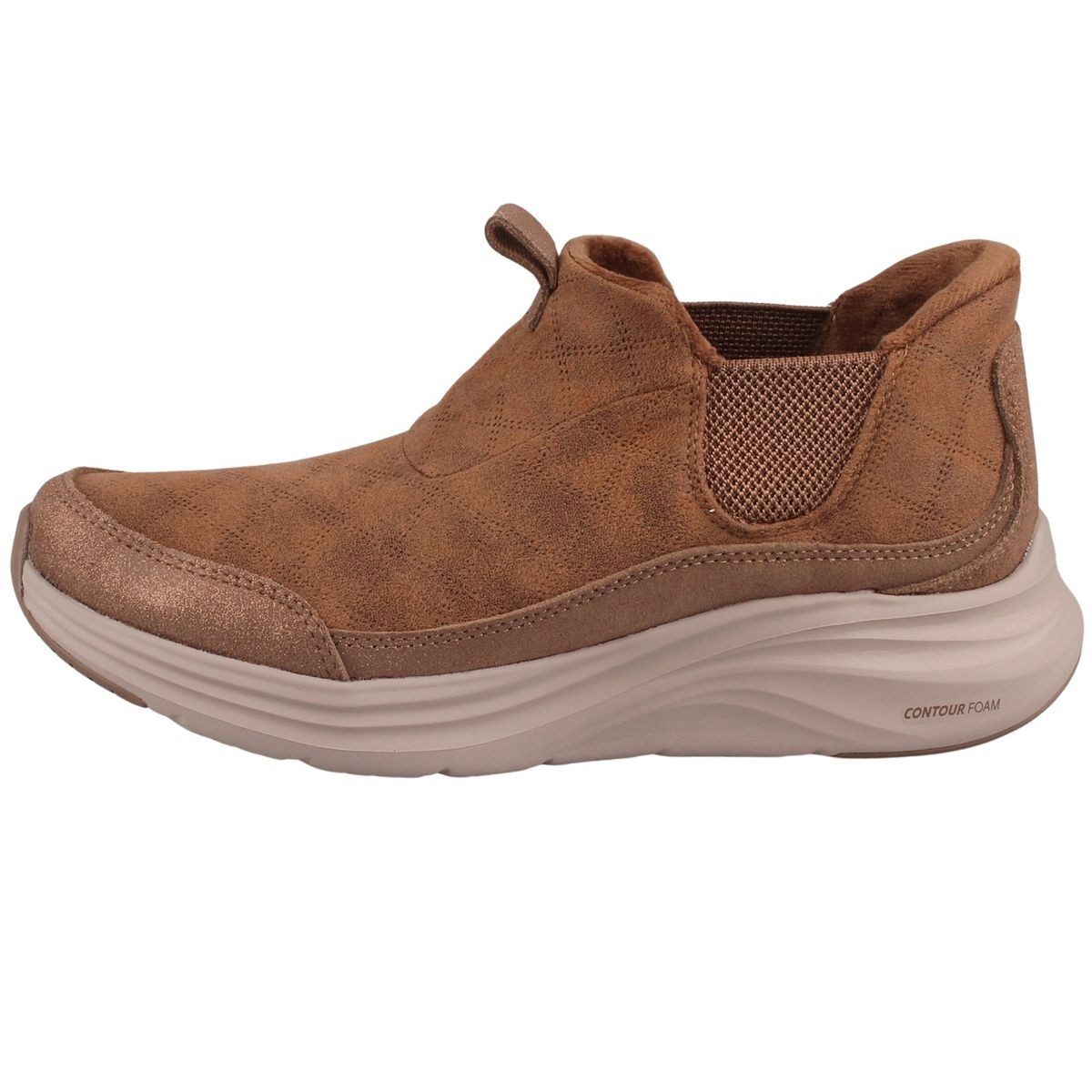 Skechers 168173-CSNT Slipper Slip-in-Halbschuh mit schmutzabweisendem Velourleder – Bild 3 von 5