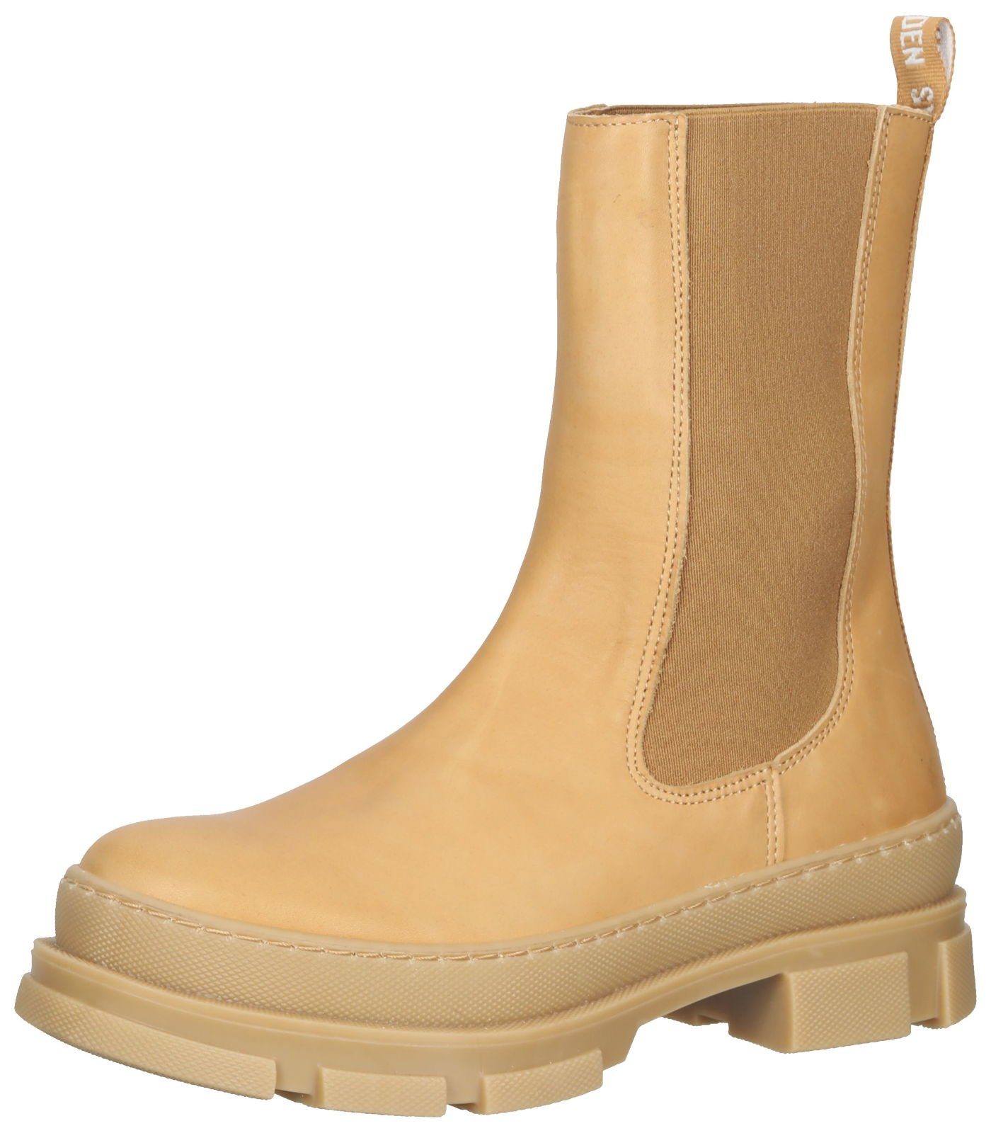 STEVE MADDEN Stiefelette Leder Stiefelette Dunkelbeige