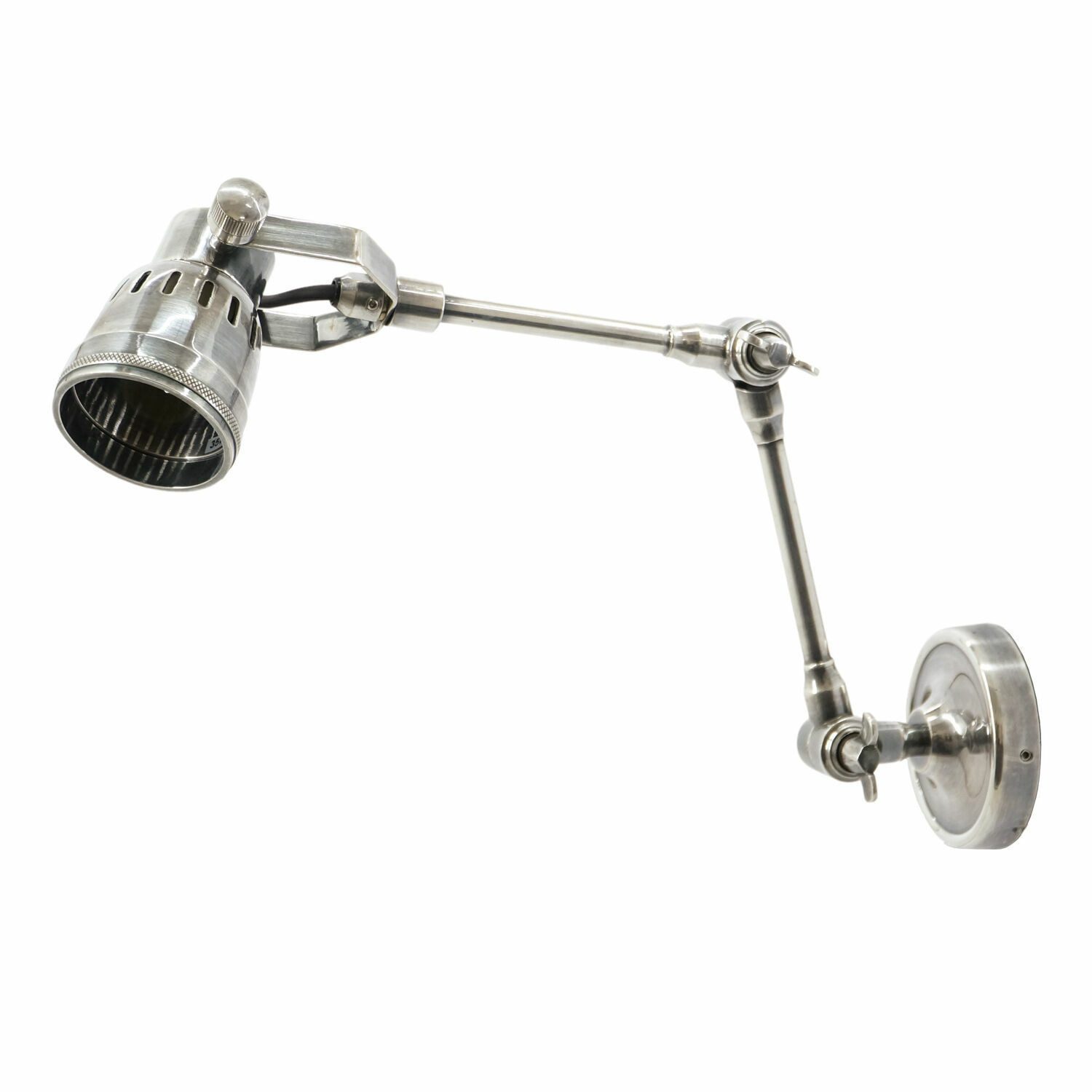 Mirabeau Wandleuchte Wandlampe Abagail antiksilber