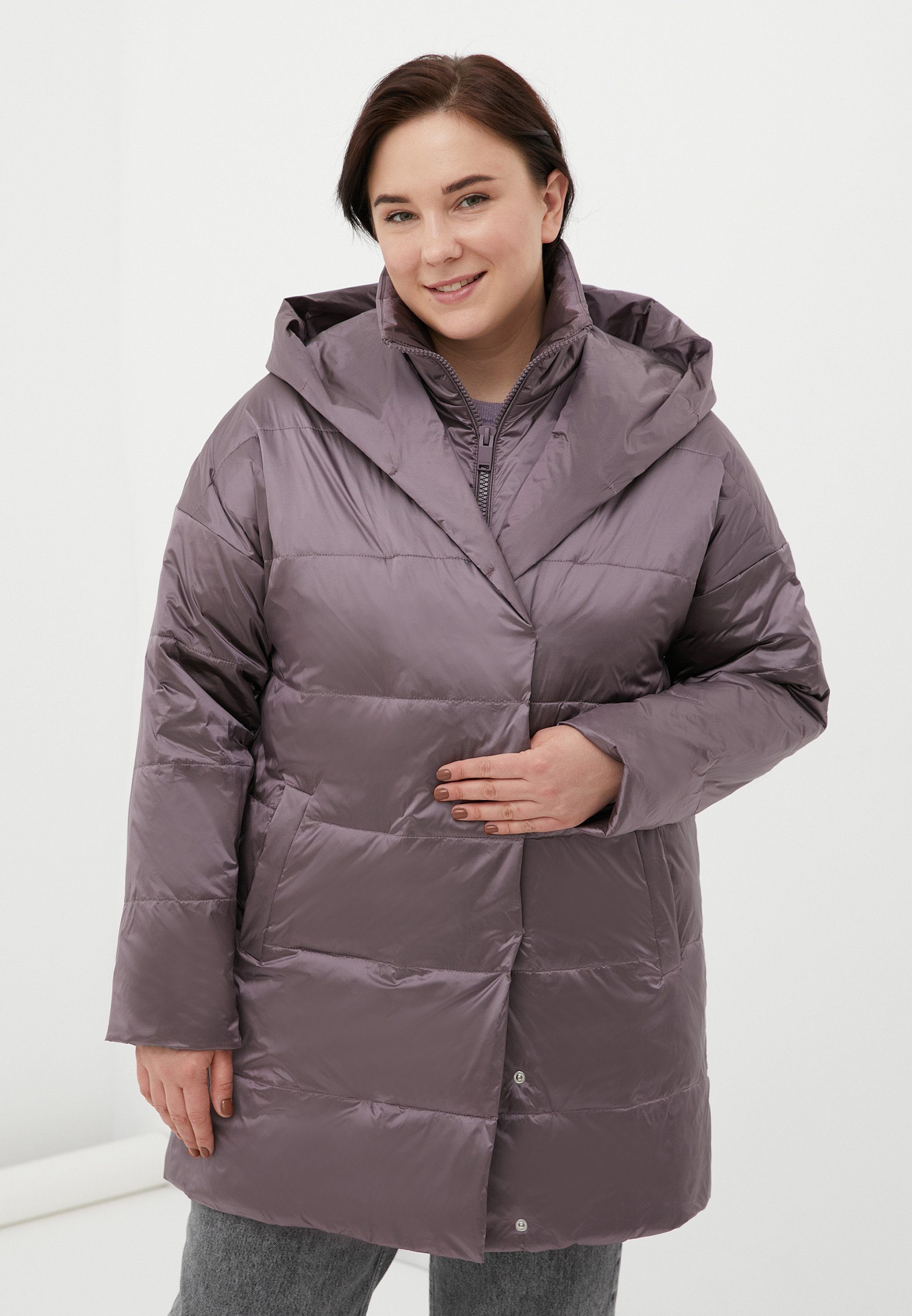 Finn Flare Steppjacke Hypoallergen mit kuscheliger Kapuze
