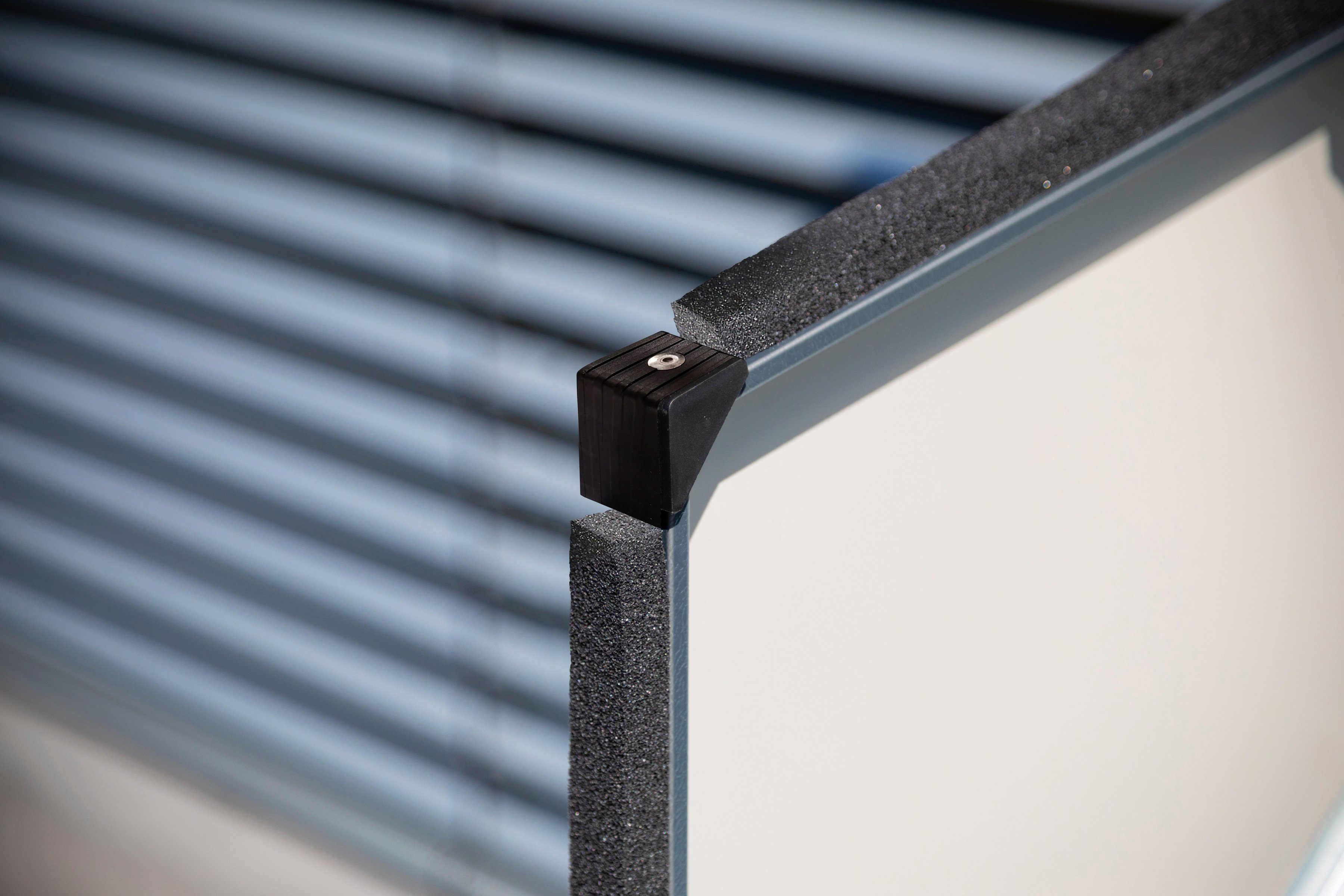 Trimetals Stowaway bicycle storage box, bin storage box for 2 x 240 l bins, steel, (W x D x H): 138 x 89 x 113 cm