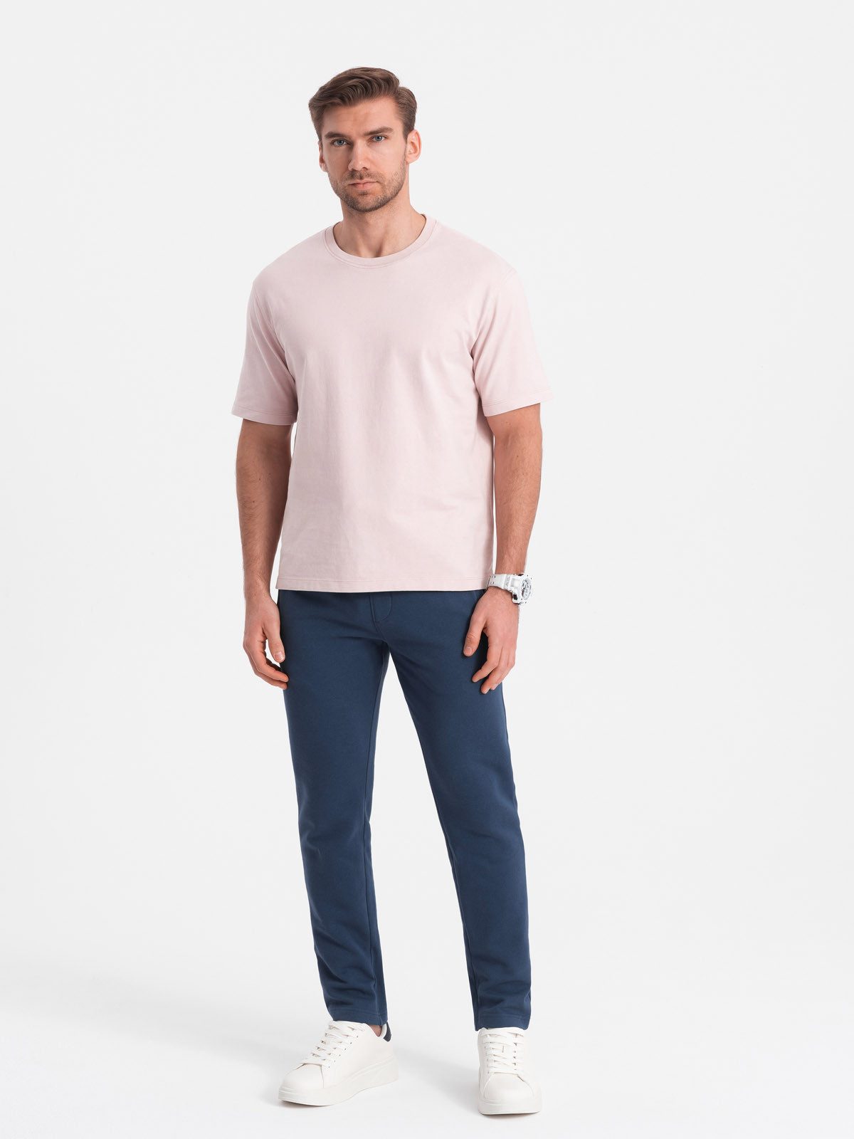OMBRE Sweathose Herren Sweathose mit geradem günstig online kaufen