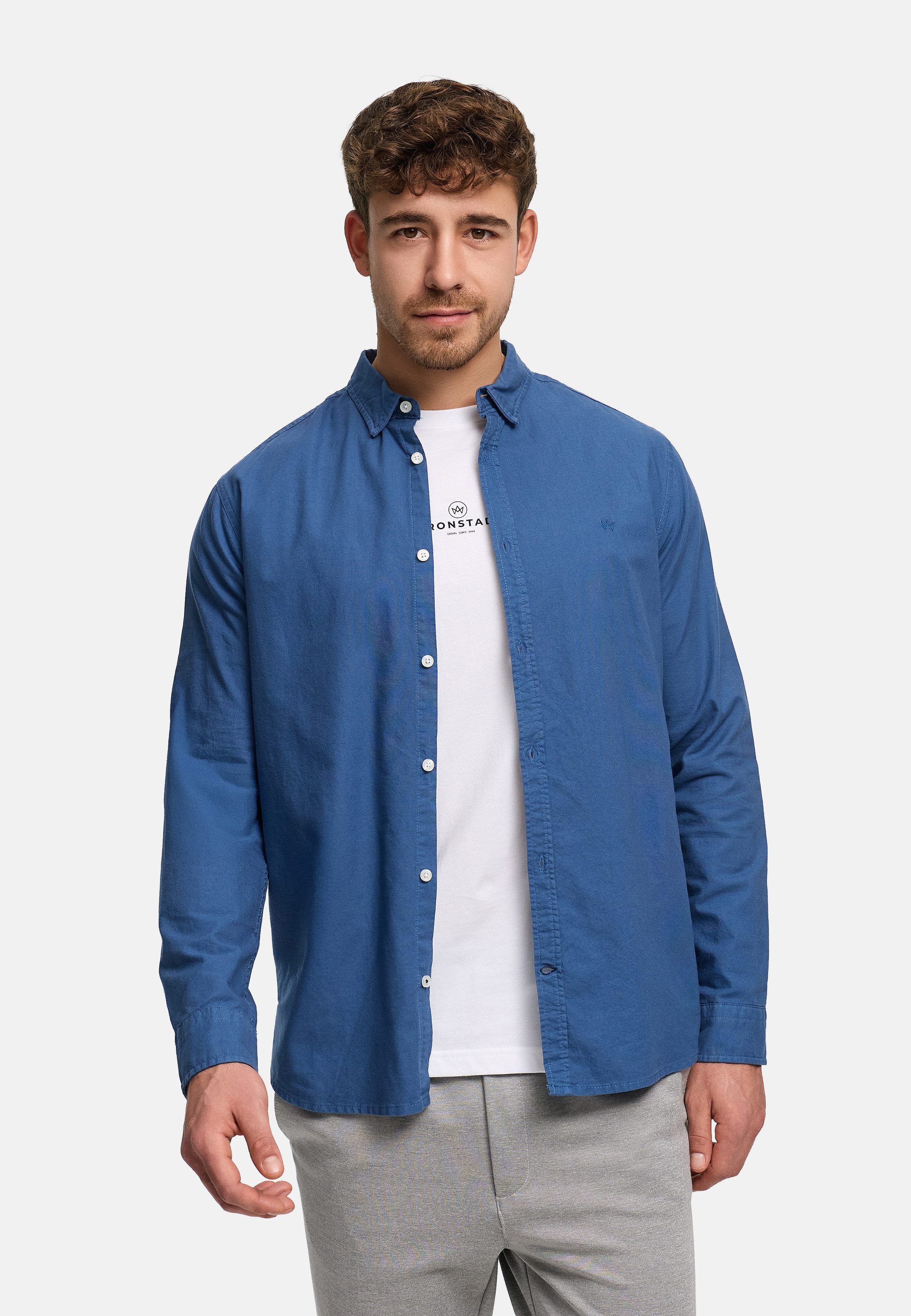 Langarmhemd Herren KSAsk Ls Herrenhemd Langarm