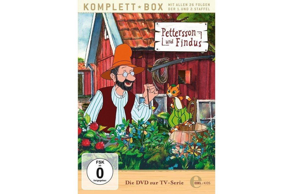 DVD Pettersson & Findus - Die kompletten Staffel 1 & 2
