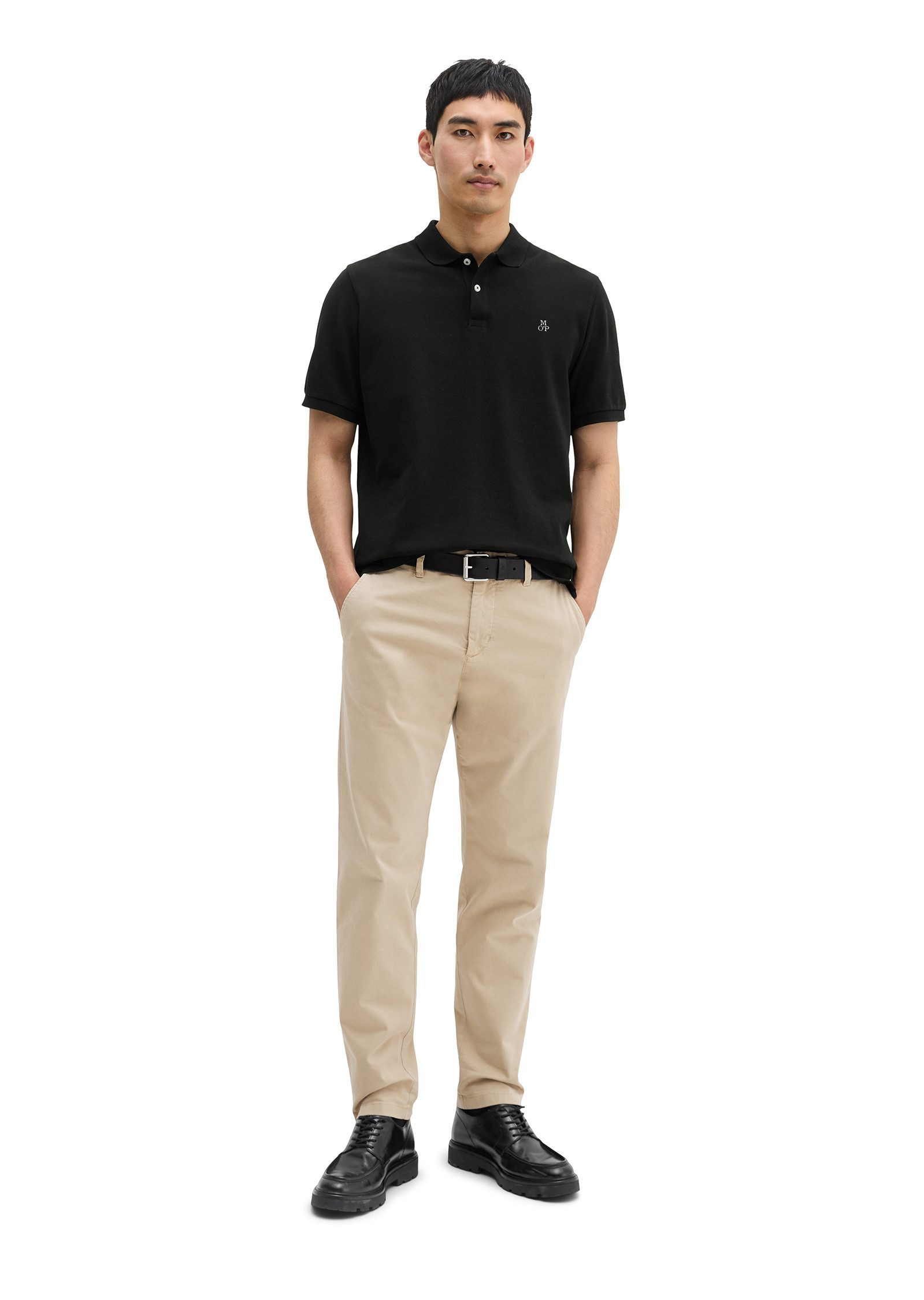 Marc O'Polo Poloshirt aus reiner Bio-Baumwolle