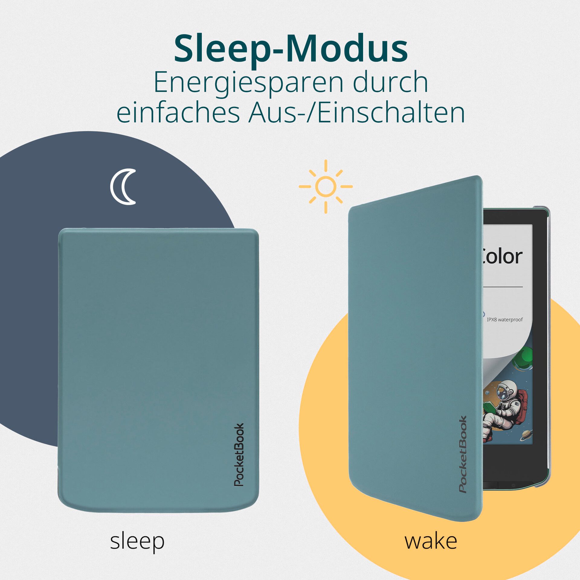 PocketBook Tablet-Hülle Shell Cover 15,2 cm (6 Zoll)