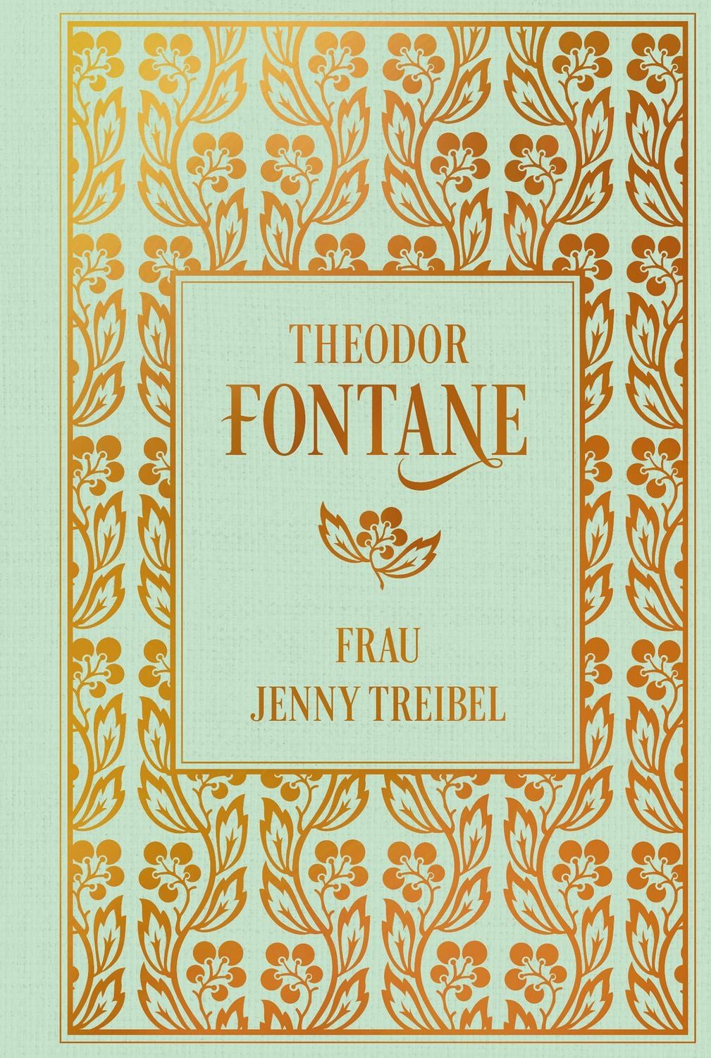Frau Jenny Treibel / Theodor Fontane, Leinen mit Goldprägung