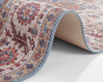 Teppich Anthea, NOURISTAN, rechteckig, Höhe: 5 mm, Orientalisch, Orient, Vintage, Wohnzimmer, Schlafzimmer, Esszimmer