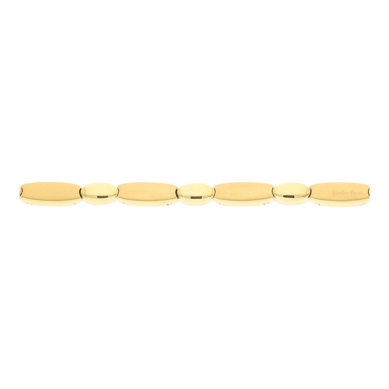 Boccia Armband Boccia Armband 03068-03 Titan, Gold plattiert (kein Set, 1-tlg., kein Set)