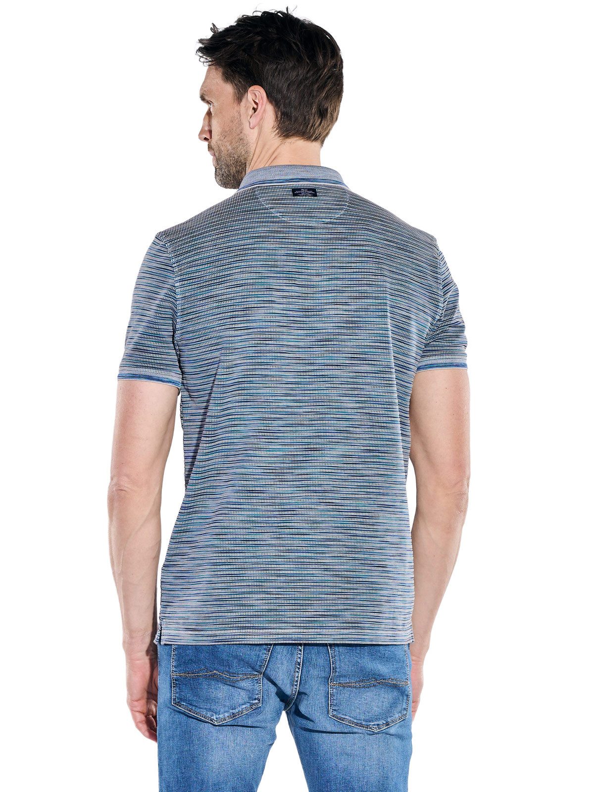 Engbers Poloshirt Herren Polo-Shirt meliert, Grau