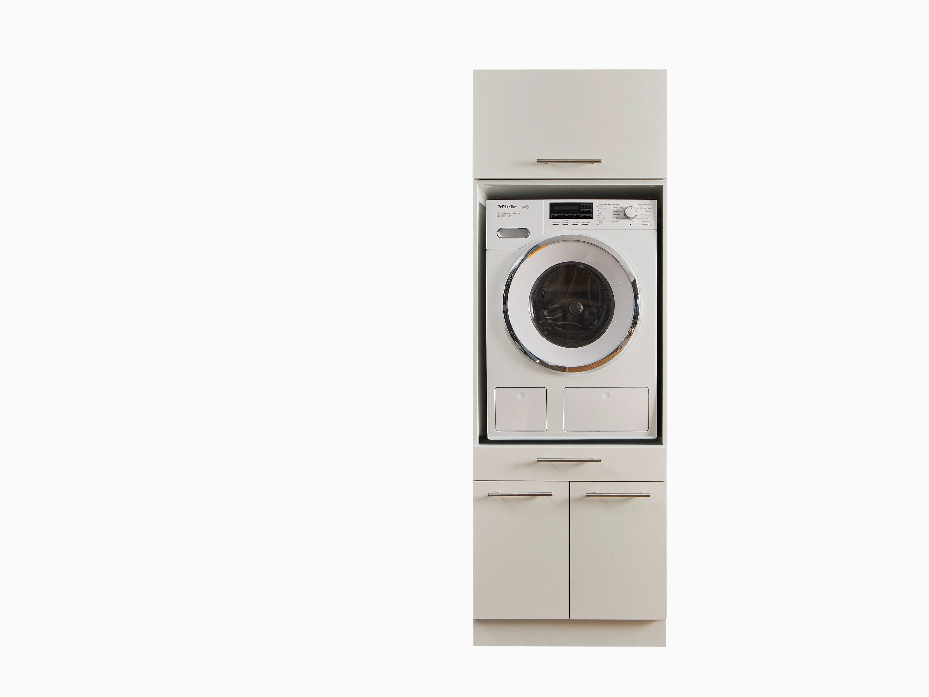freiraum Mehrzweckschrank-Set LAUNDREEZY, in weiß, Holzwerkstoff - 67,5x200x67,5 (BxHxT)