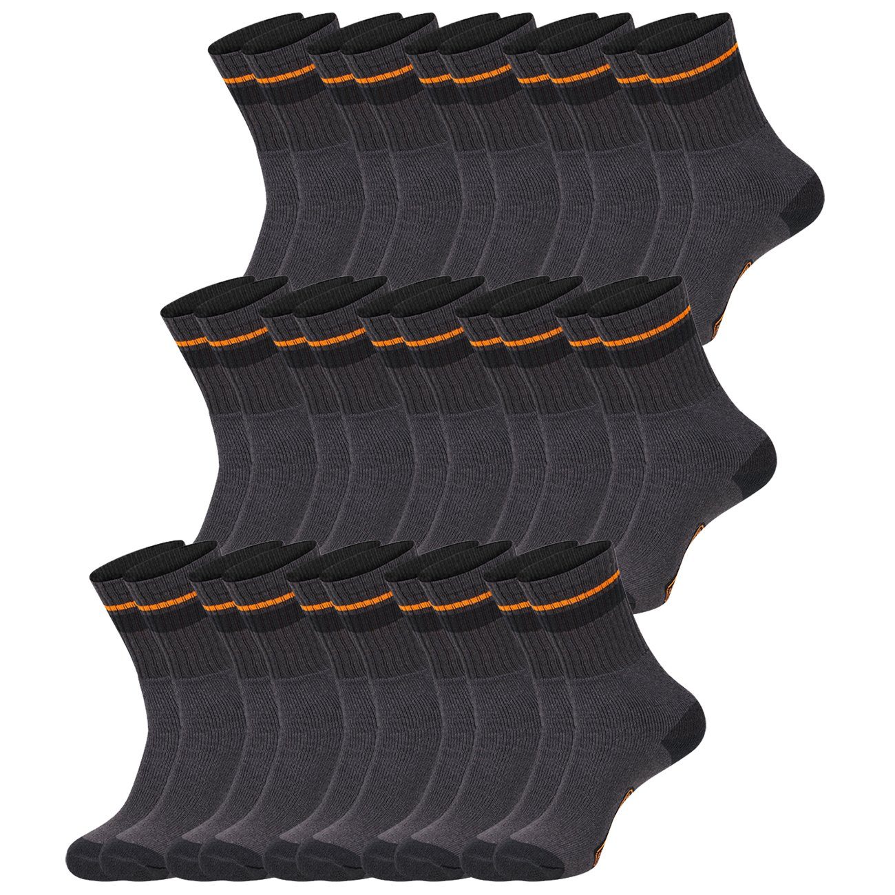 15 Paar Black/Grey (BX/SF/CS/1DEKEX)