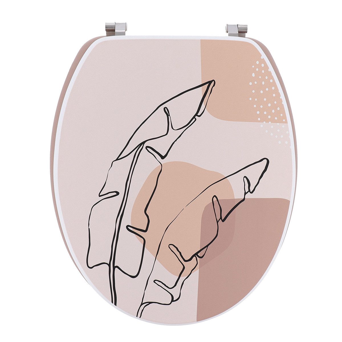 LikeKa WC-Sitz Toilettensitz mit MDF-Holzkern Toilettendeckel günstig online kaufen