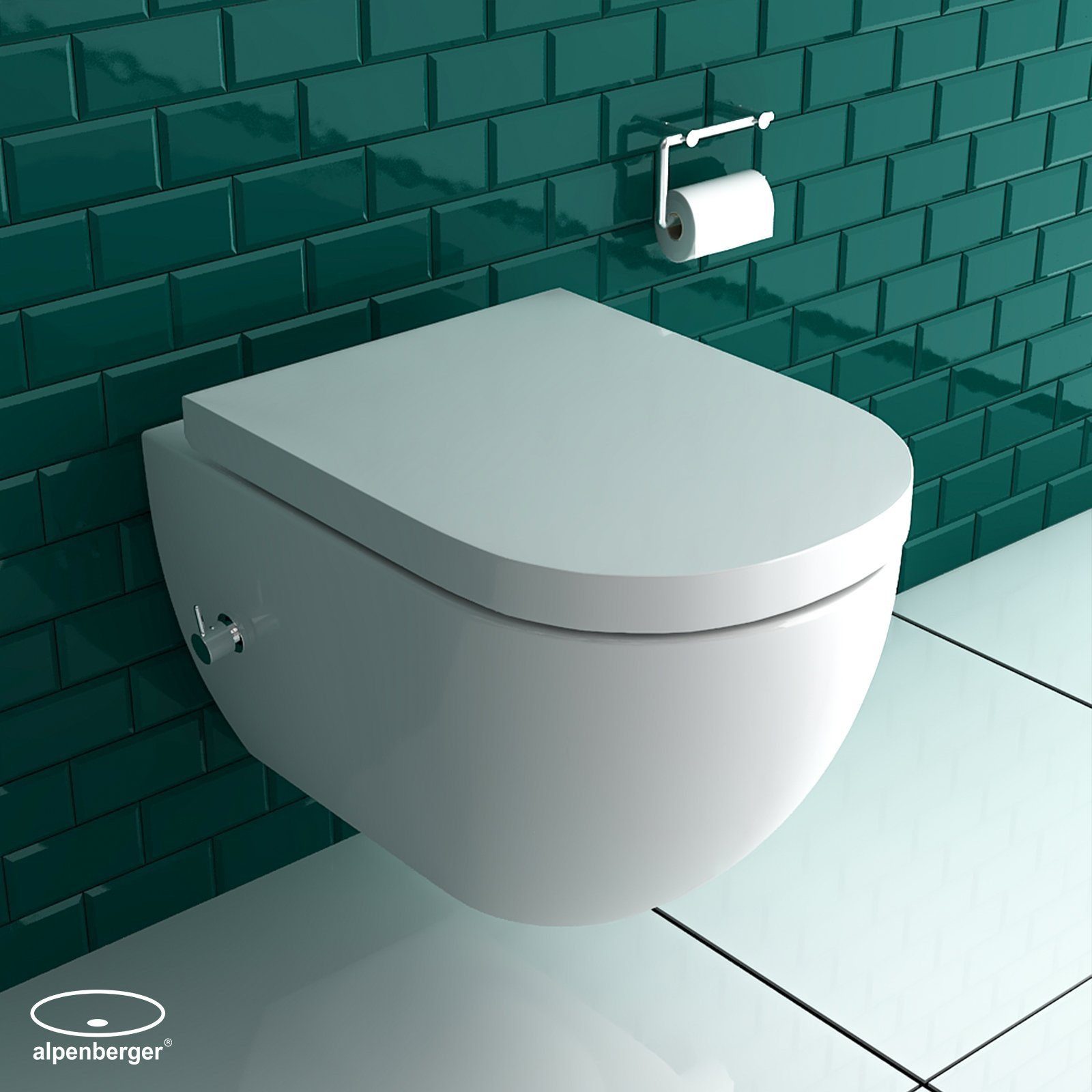 Alpenberger Dusch-WC Set - Hänge WC günstig online kaufen