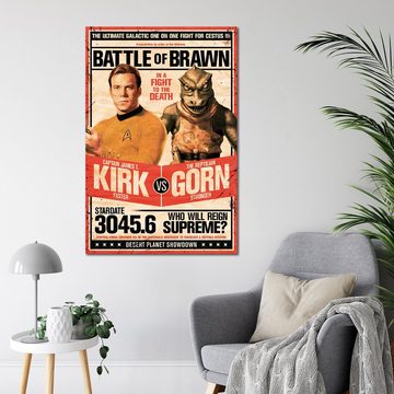 Close Up Poster Star Trek Poster Kirk vs Gornstar 61 x 91,5 cm