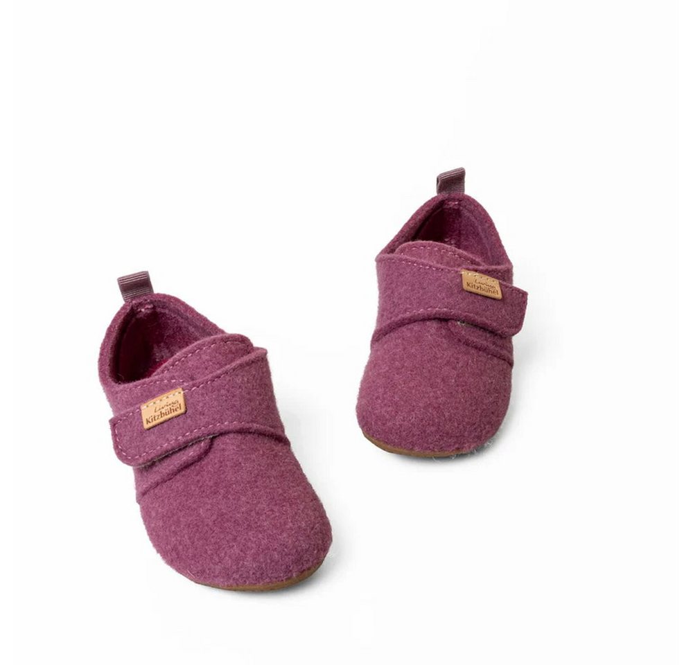 Living Kitzbühel Franzi Filz Unifarben Kids iris/rosa Kleinkinder Mädchen (23-30) Hausschuh