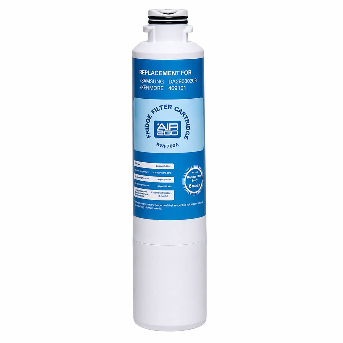 AIR2GO Wasserfilter für Samsung HAF-CIN/EXP / DA29-00020B, Zubehör für Kühlschrankfilter für SAMSUNG BB314936, BSH5UXBP1 / A02, BSH5UXBP1/A02, DA-97-08006A, DA-97-08006B, DA29-00020A, DA97-08006A-1, DA97-08006A-B, DA99-02131B, HAF-CIN/EXP, REFSVC, RF22K9381SG/AA, RF22K9381SR/AA, RF22K9581SG/AA, RF22K9581SR/AA, RF22KREDBSG/AA, RF22KREDBSR/AA, RF22M9581SG/AA, RF22M9581SR/AA, RF23HCEDBBC/AA, RF23HCEDBSR/AA, RF23HCEDBWW/AA, RF23HCEDTSR/AA, RF23HSESBSR/AA, RF23HTEDBSR/AA, RF23J9011SG/AA, RF23J9011SR/AA, RF24...-SERIE (FRENCH DOOR), RF24FSEDBSR, RF24FSEDBSR/AA, RF24HSESBSR, RF24J9960S4/AA, RF24R7201SR, RF24R7201SR/EE, RF25HMEDBBC/AA, RF25HMEDBSG/AA, RF25HMEDBSR/AA, RF25HMEDBWW/AA, RF260BEAEBC/AA, RF260BEAESG/AA, RF260BEAESP/AA, RF260BEAESR, RF260BEAESR/AA, RF260BEAEWW, RF260BEAEWW/AA, RF261BEAEBC/AA, RF261BEAESG/AA, RF261BEAESP/AA, RF261BEAESR, RF261BEAESR/AA, RF261BEAEWW/AA, RF263BEAEBC/AA, RF263BEAESG/AA, RF263BEAESP/AA, RF263BEAESR, RF263BEAESR/AA, RF263BEAEWW/AA, RF263TEAEBC/AA, RF263TEA
