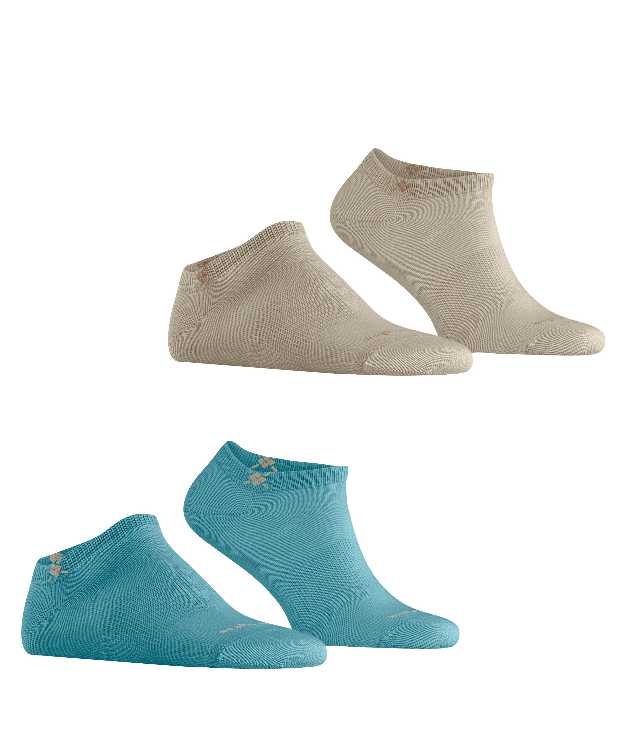 Burlington Sneakersocken Everyday 2-Pack (2-Paar) aus weicher gekämmter Baumwolle