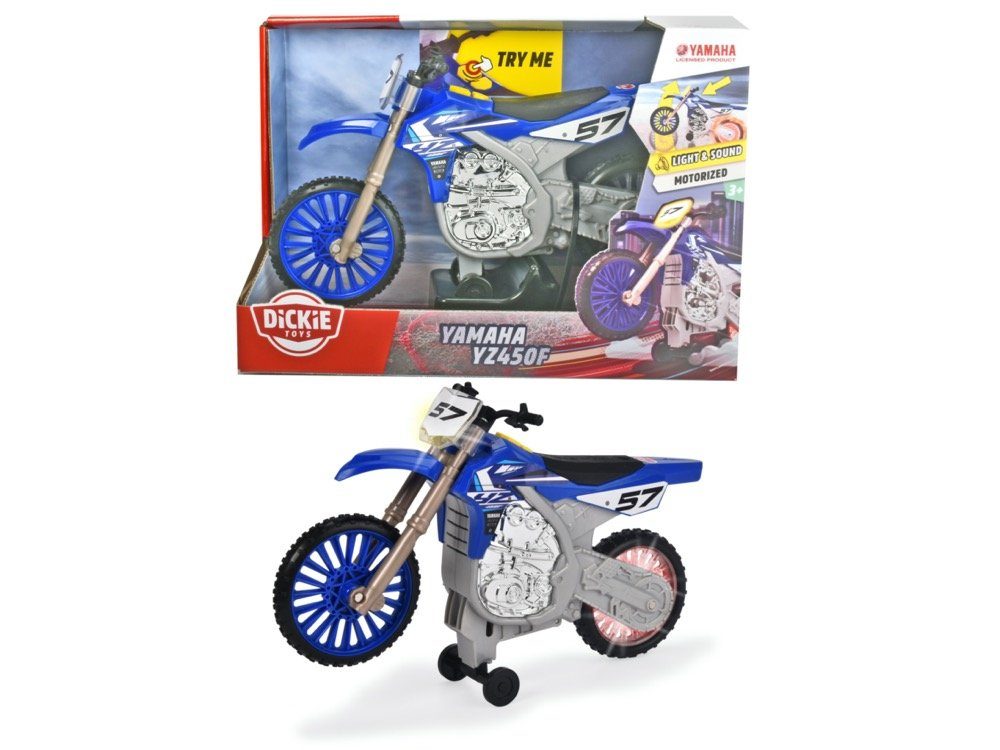 Dickie Toys Spielzeug-Auto Asphalt Heroes Yamaha YZ - Wheelie Raiders 203764014