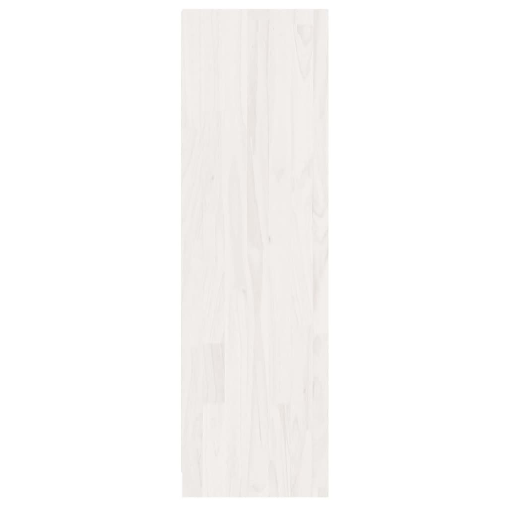 Kiefer 36x33x110 cm furnicato Massivholz Bücherregal Weiß Bücherregal/Raumteiler