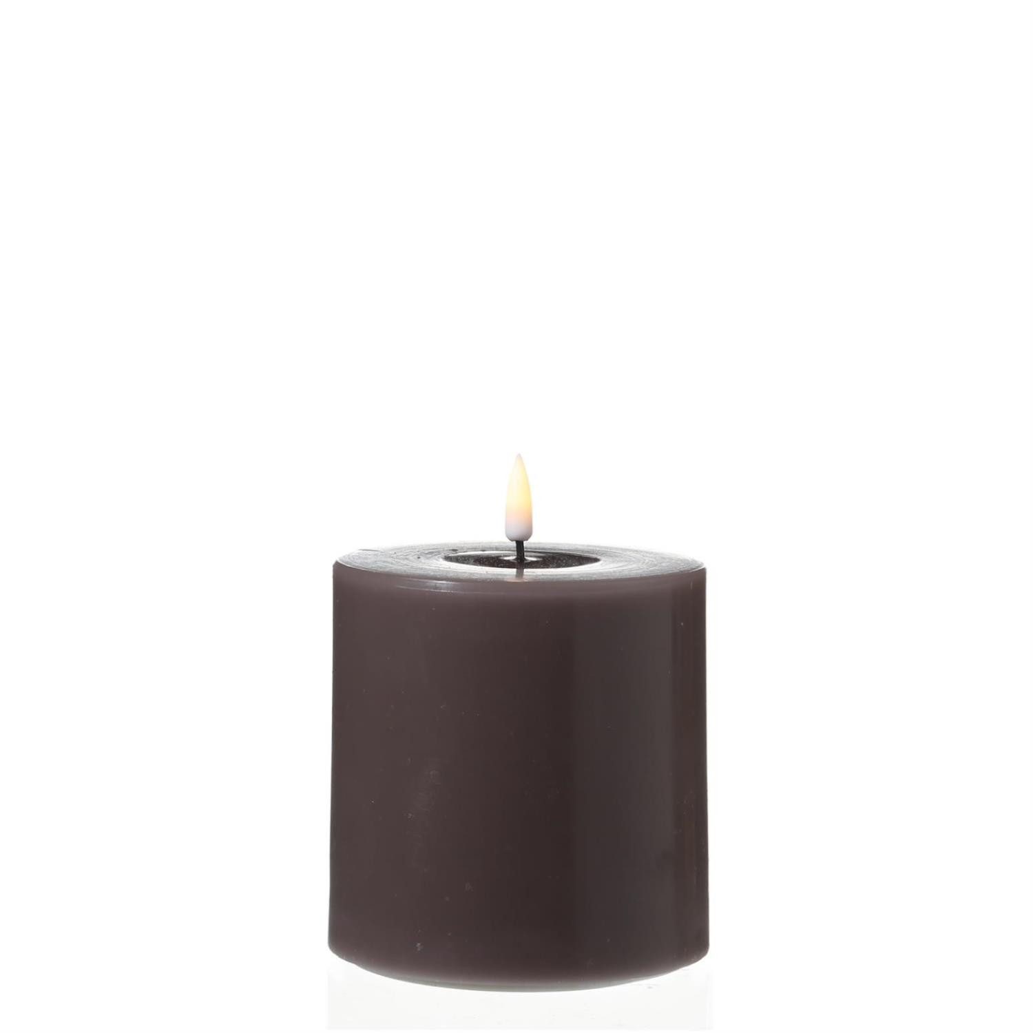 Deluxe Homeart LED-Kerze Mia Deluxe Echtwachs Wachsspiegel flackernd H: 10c günstig online kaufen